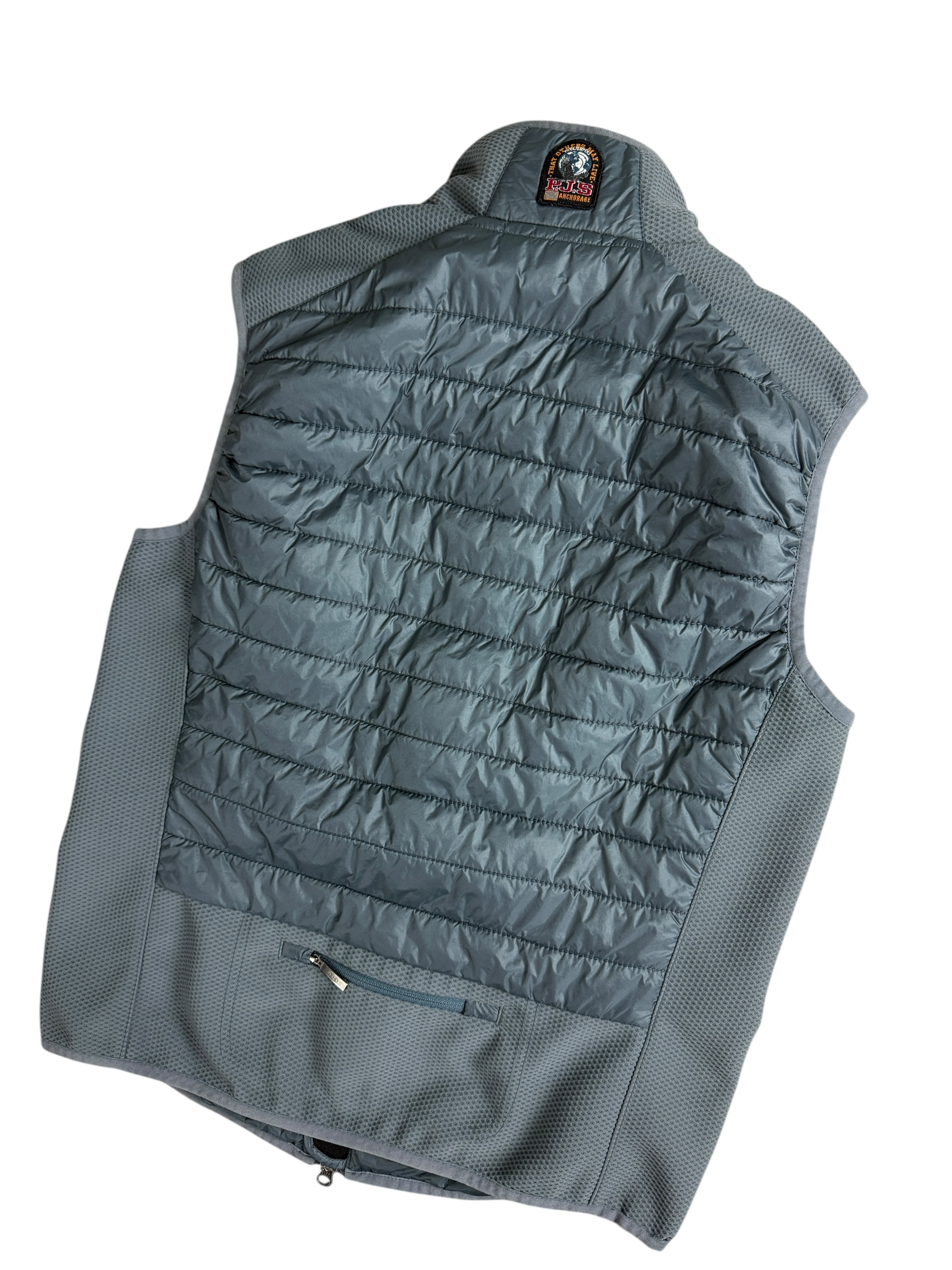 Gilet Parajumpers gris taille S - Détail