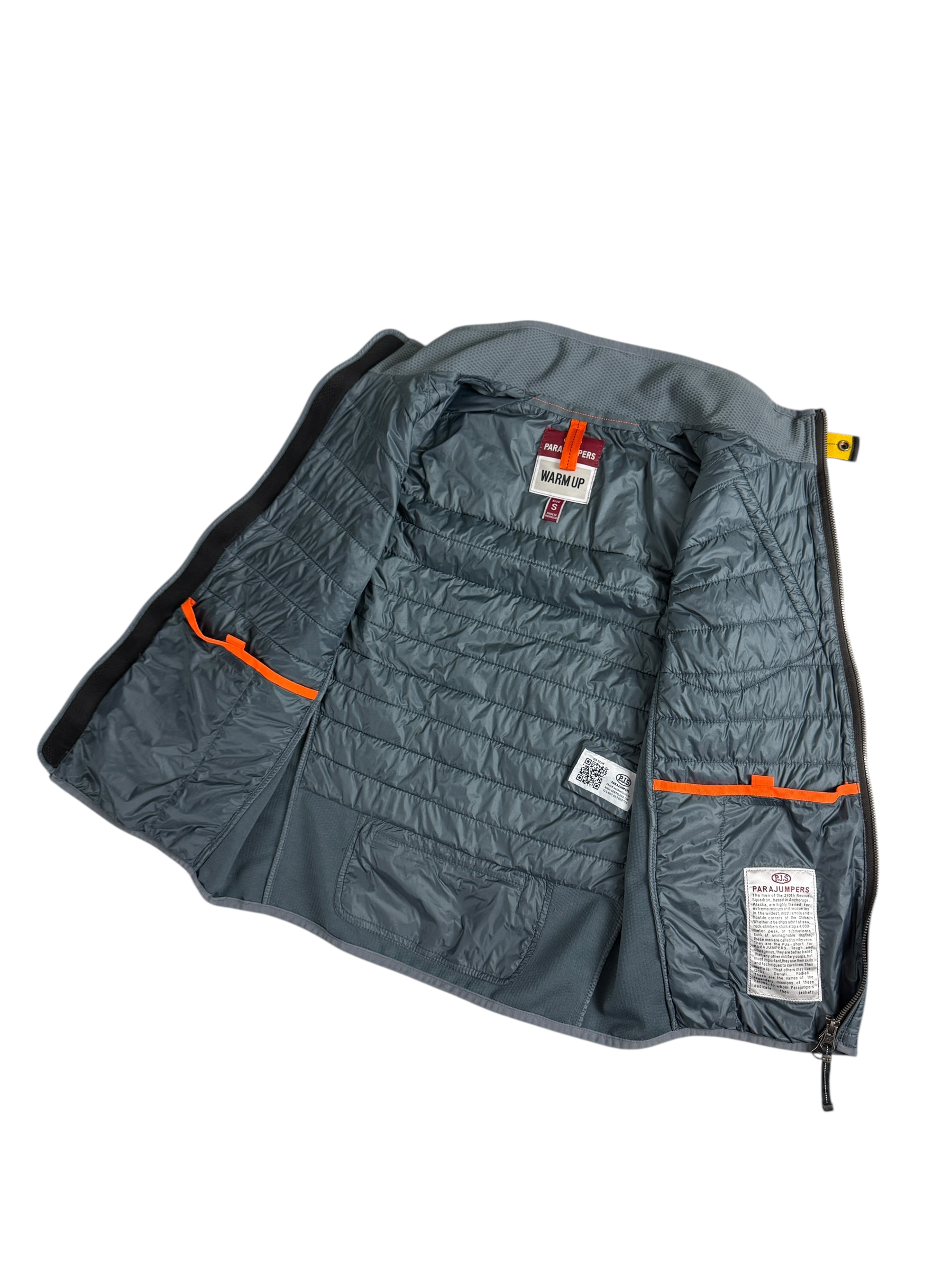Gilet Parajumpers gris taille S - Vue côté