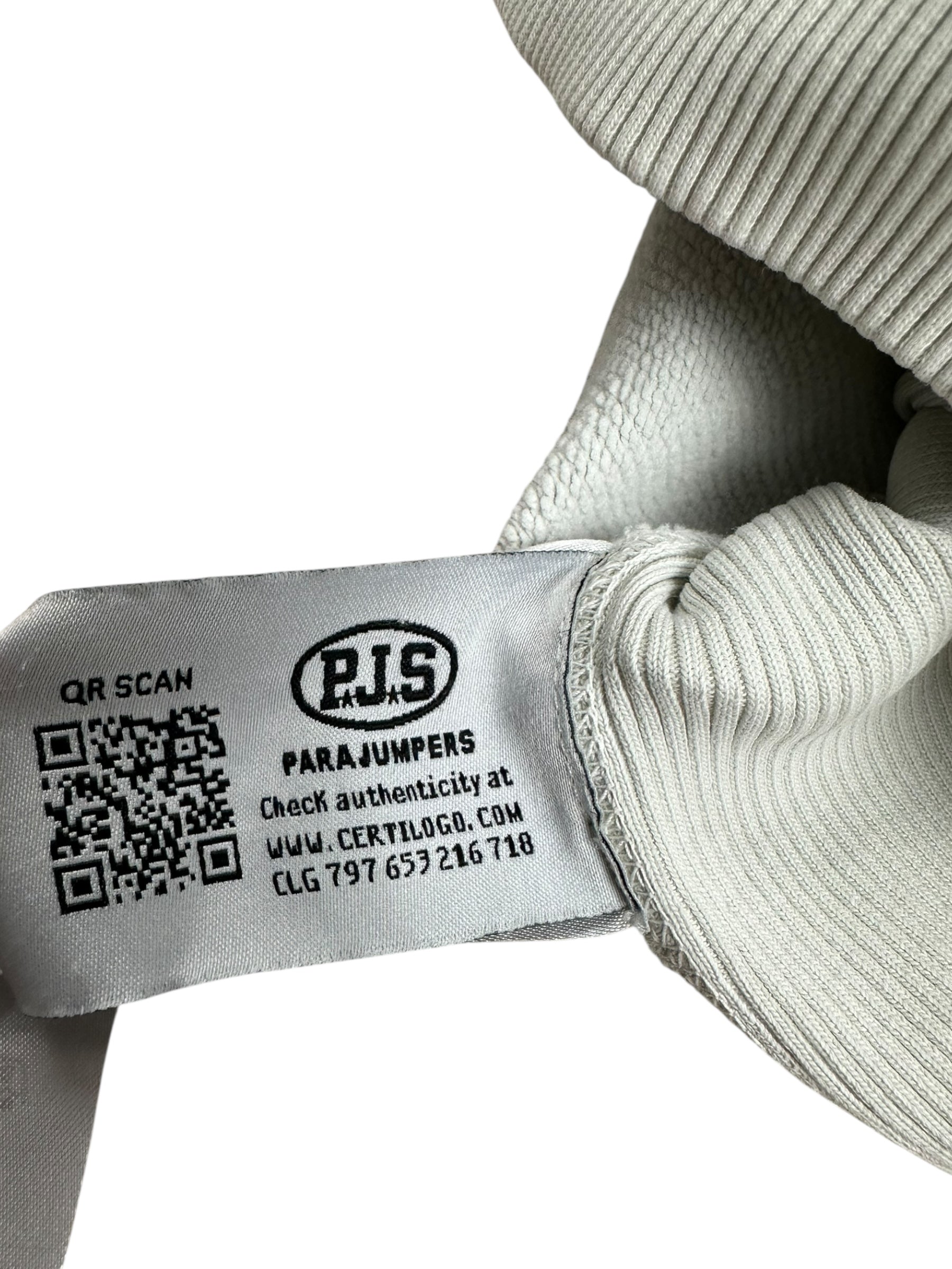 Hoodie Parajumpers blanc taille M - Détail