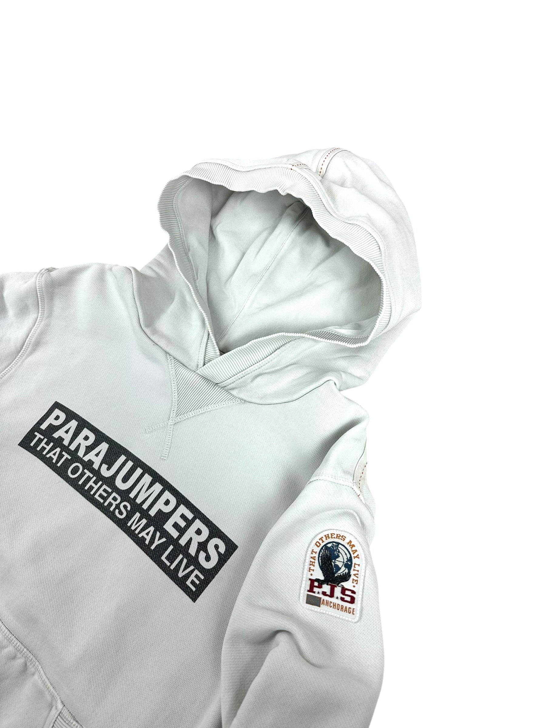 Hoodie Parajumpers blanc taille M - Vue de dos