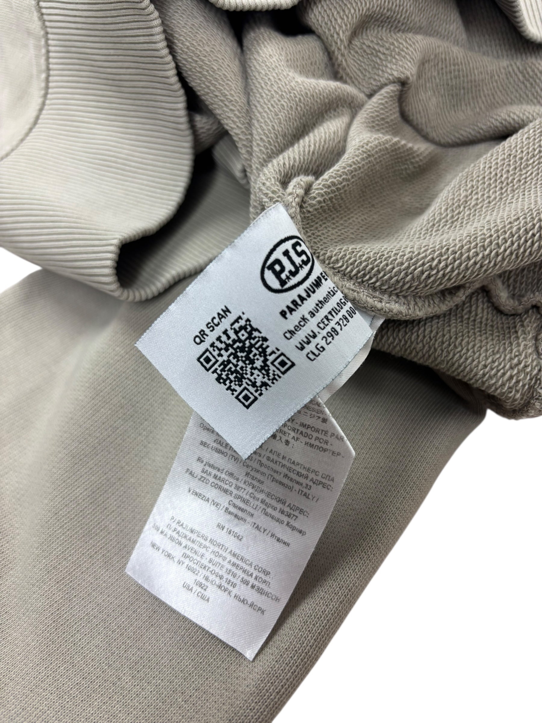 Hoodie Parajumpers crème taille M - Détail