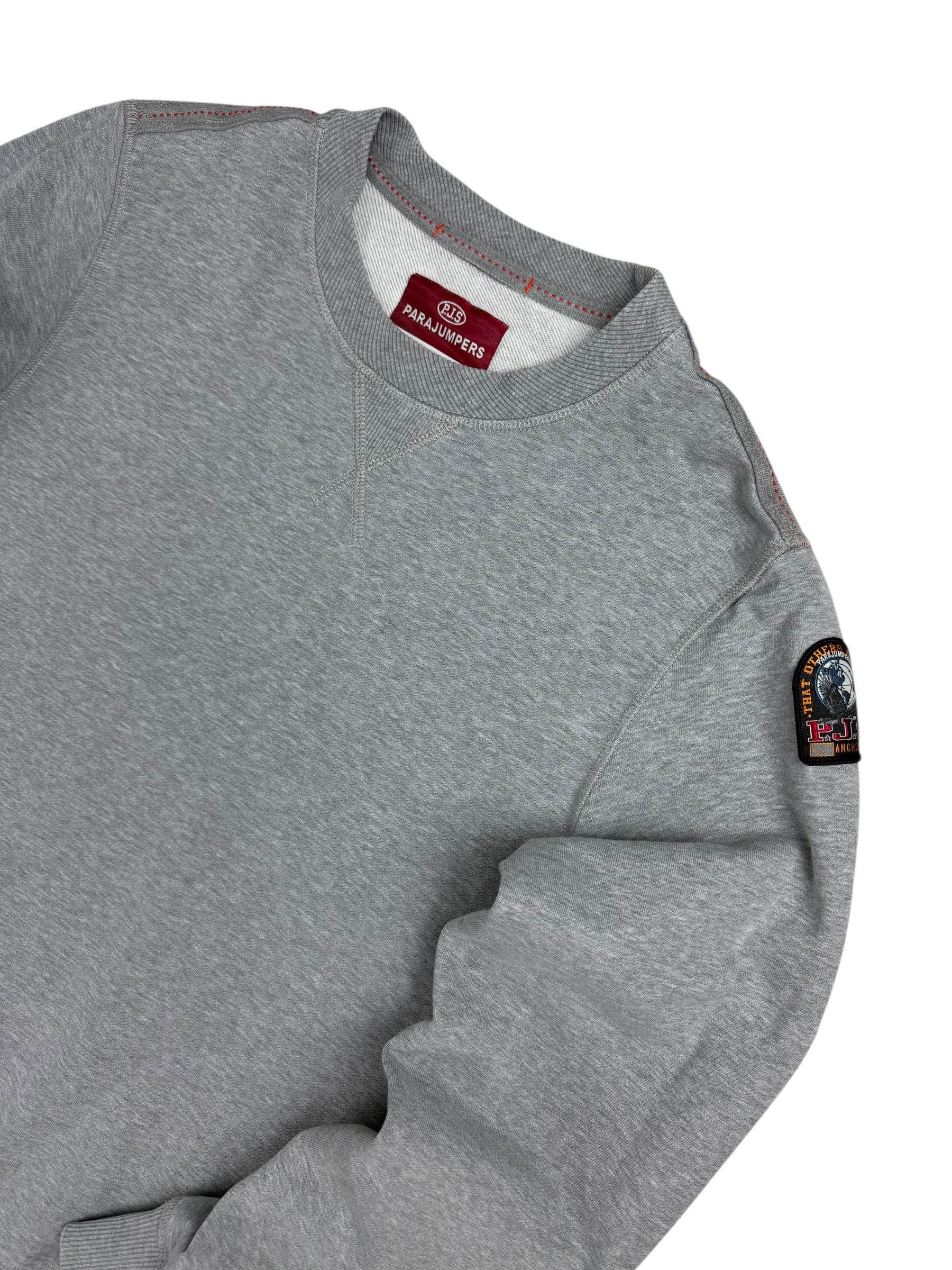 Pull Parajumpers gris taille S - Vue de dos