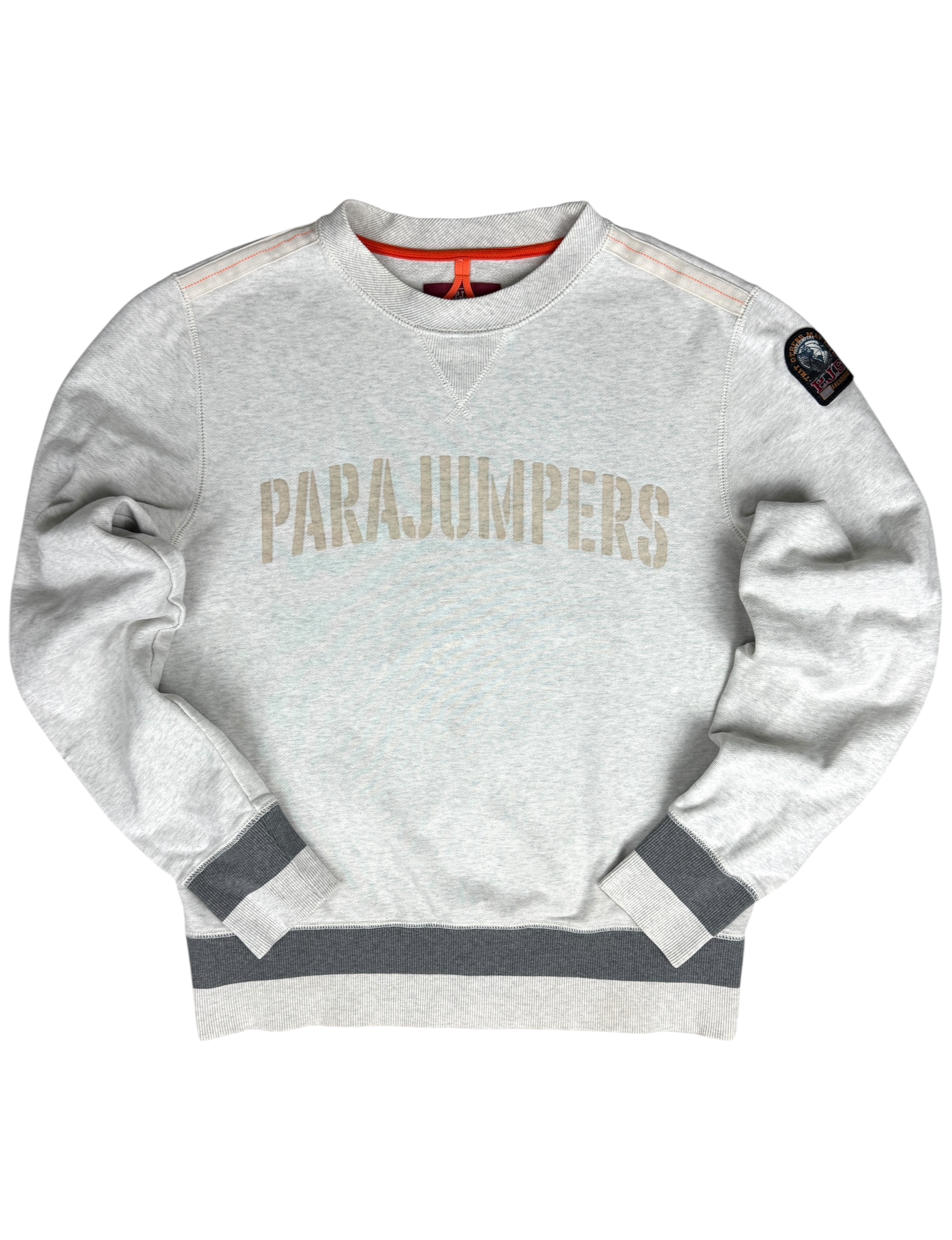 Pull Parajumpers gris taille S - Vue de face