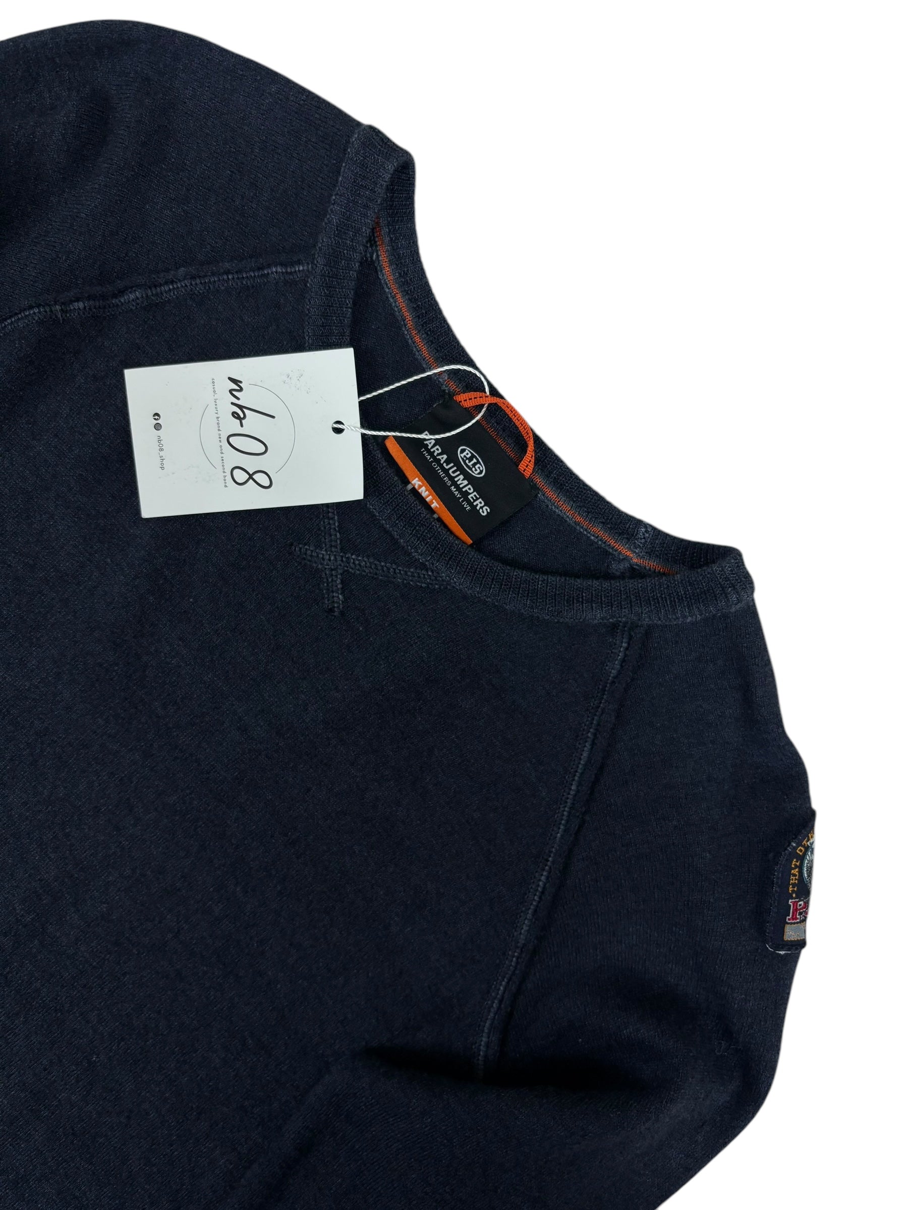 Pull Parajumpers marine taille M - Détail