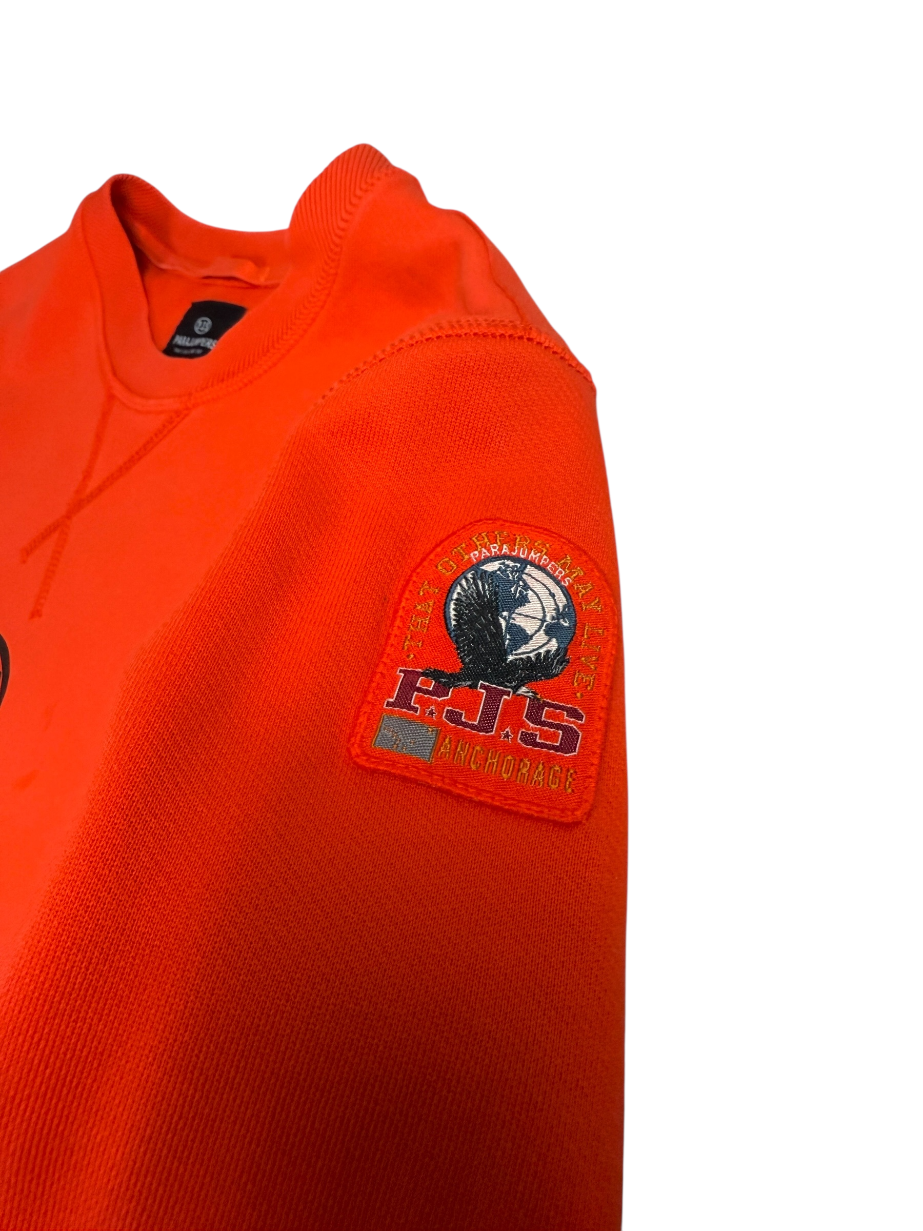 Pull Parajumpers orange taille S - Détail