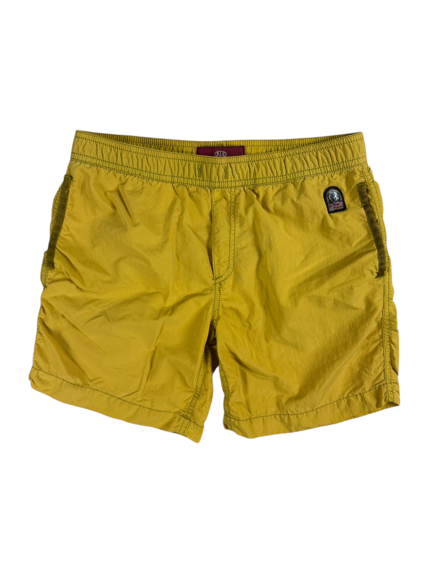 Short Parajumpers jaune taille S - Vue de face