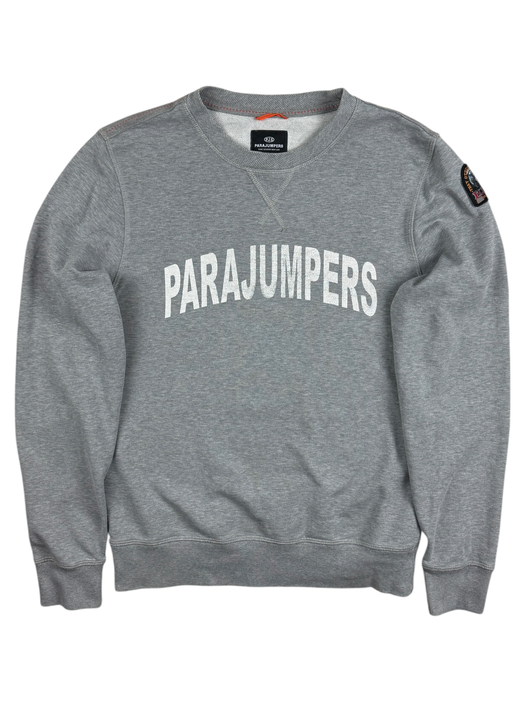 Sweat Parajumpers gris taille S - Vue de face