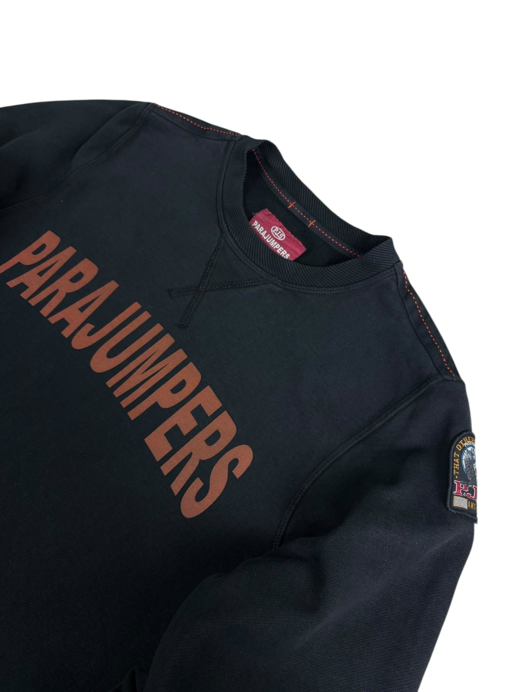 Sweat Parajumpers noir taille S - Vue de dos