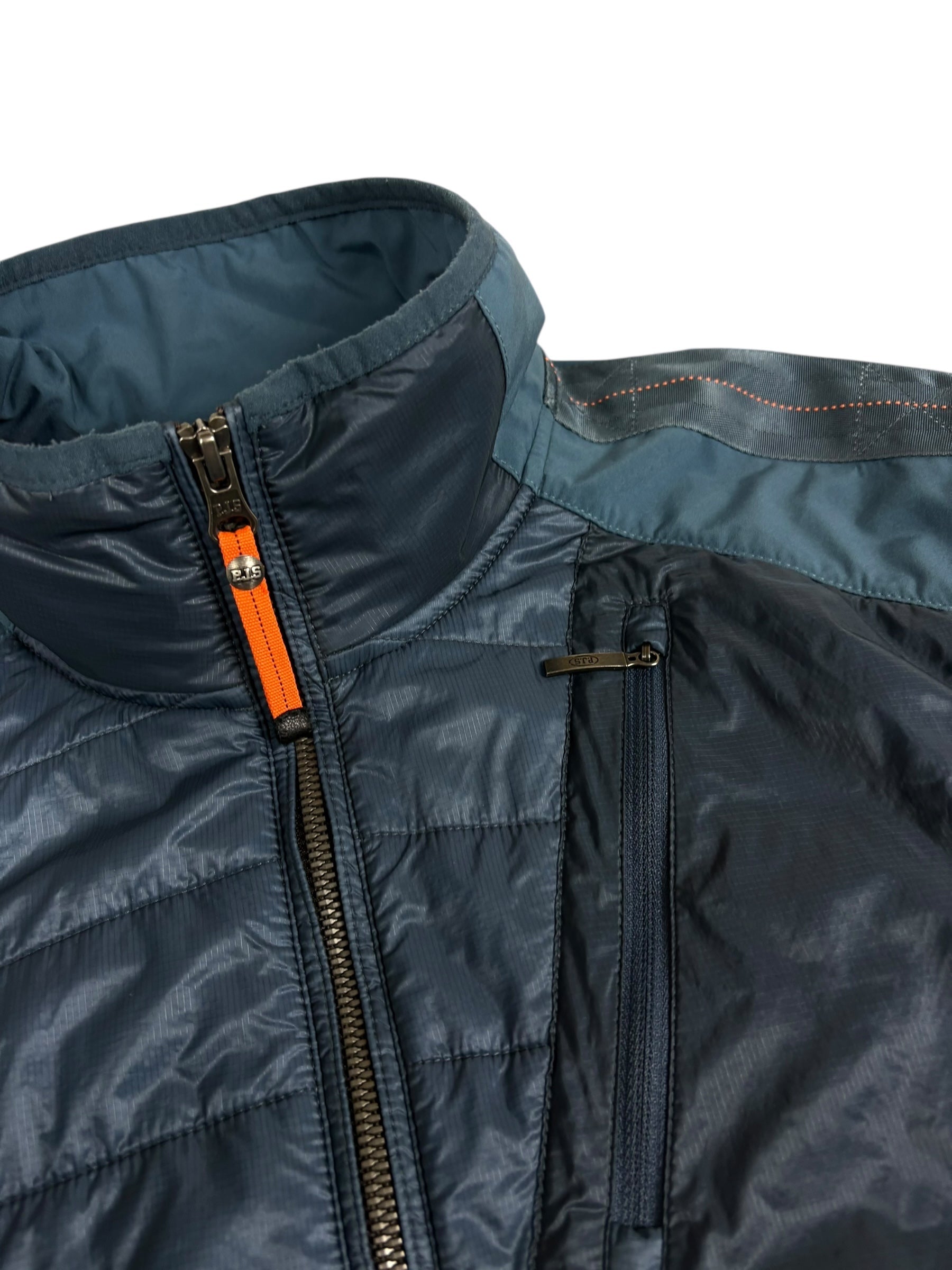 Veste Parajumpers bleu taille L - Logo et étiquette