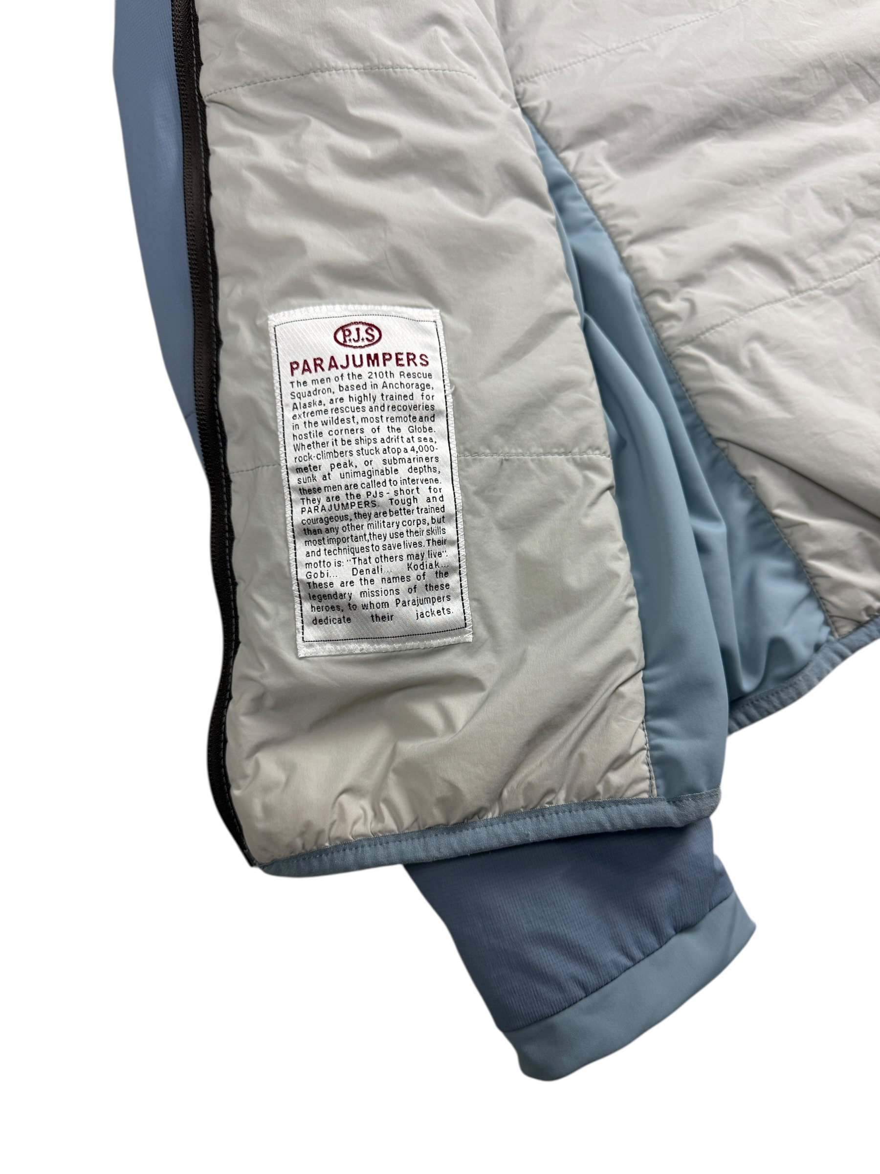 Veste Parajumpers bleu taille M - Détail