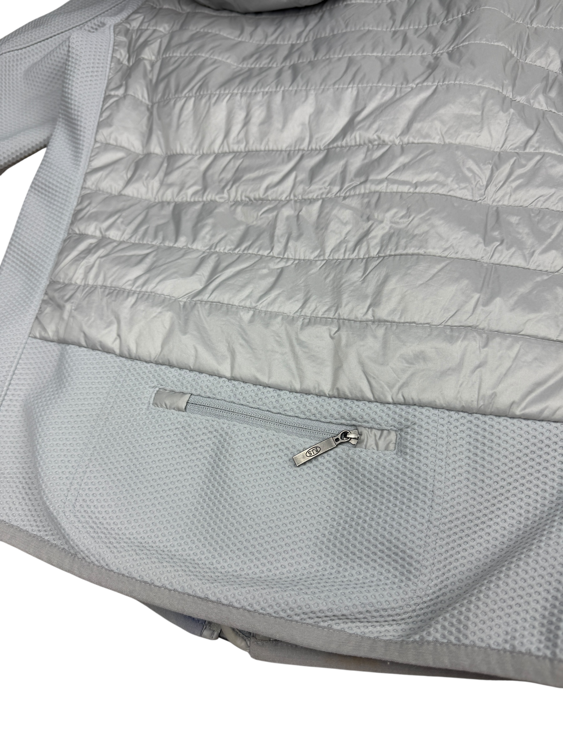 Veste Parajumpers gris taille XS - Logo et étiquette