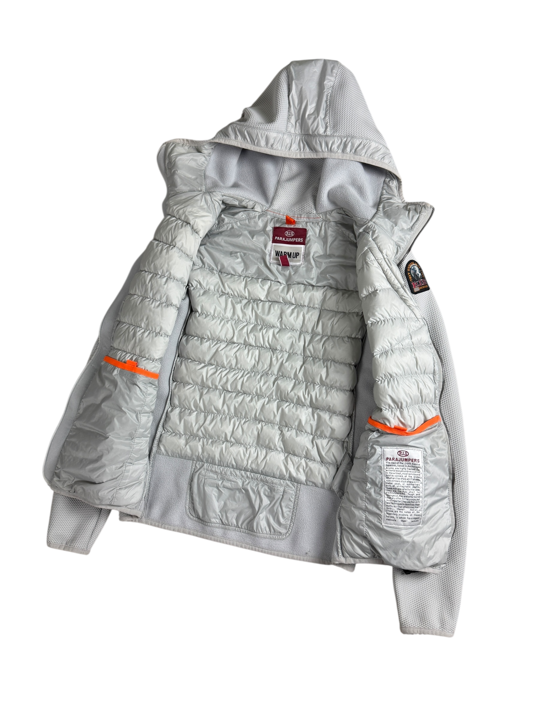 Veste Parajumpers gris taille XS - Vue de dos