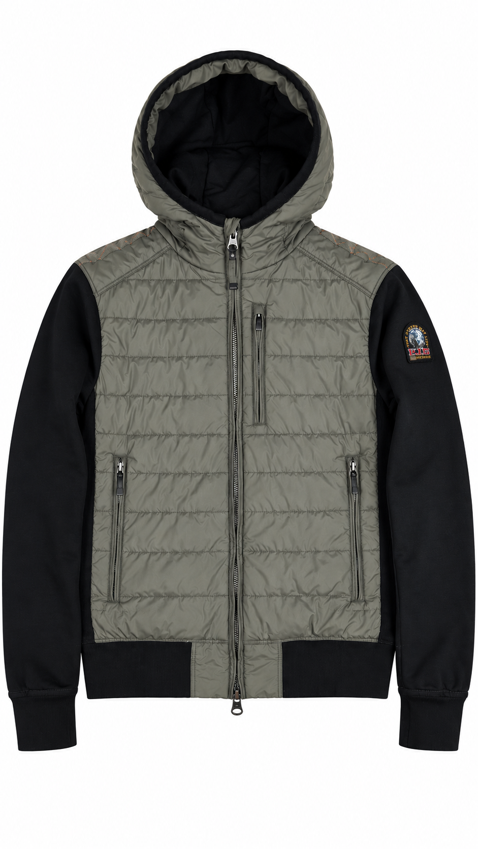 Veste Hybride Parajumpers kaki / noir taille XS, seconde main authentifiée NB08 — vue 1
