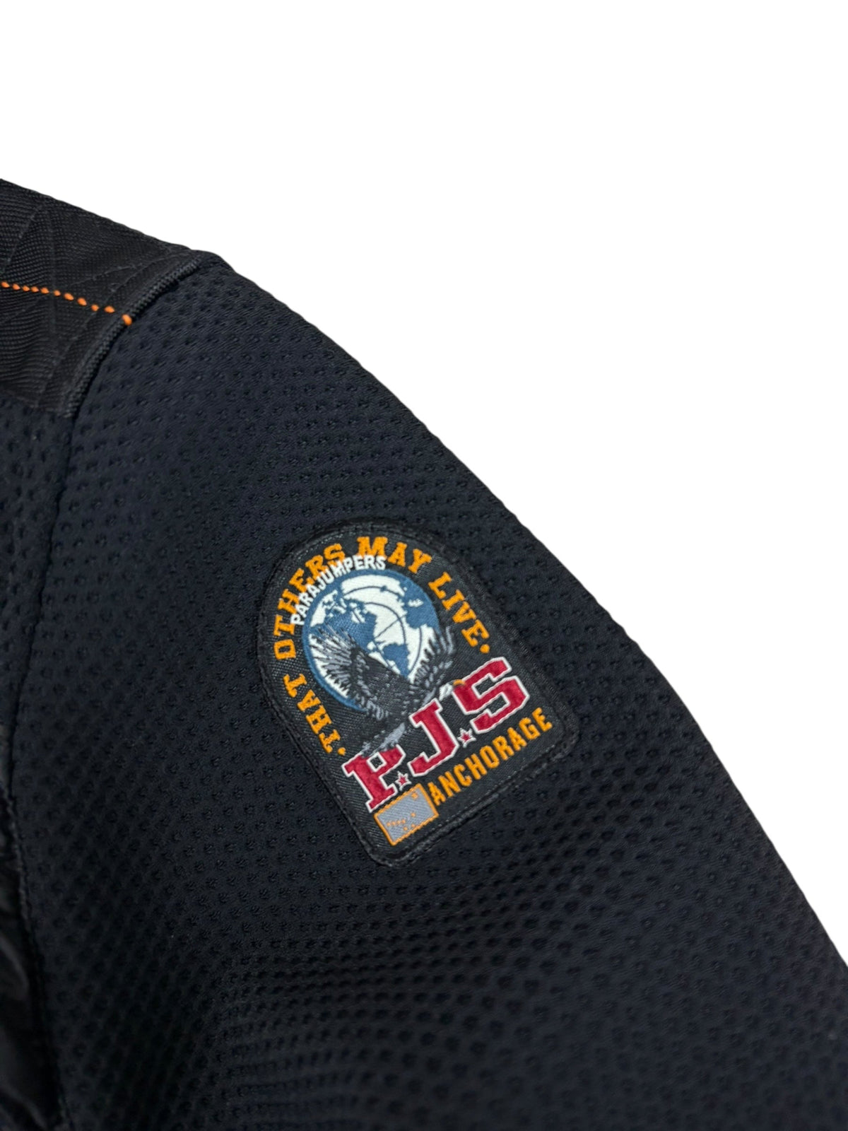 Veste Hybride Parajumpers Nolan noir, neuf, vue de dos — vue 3