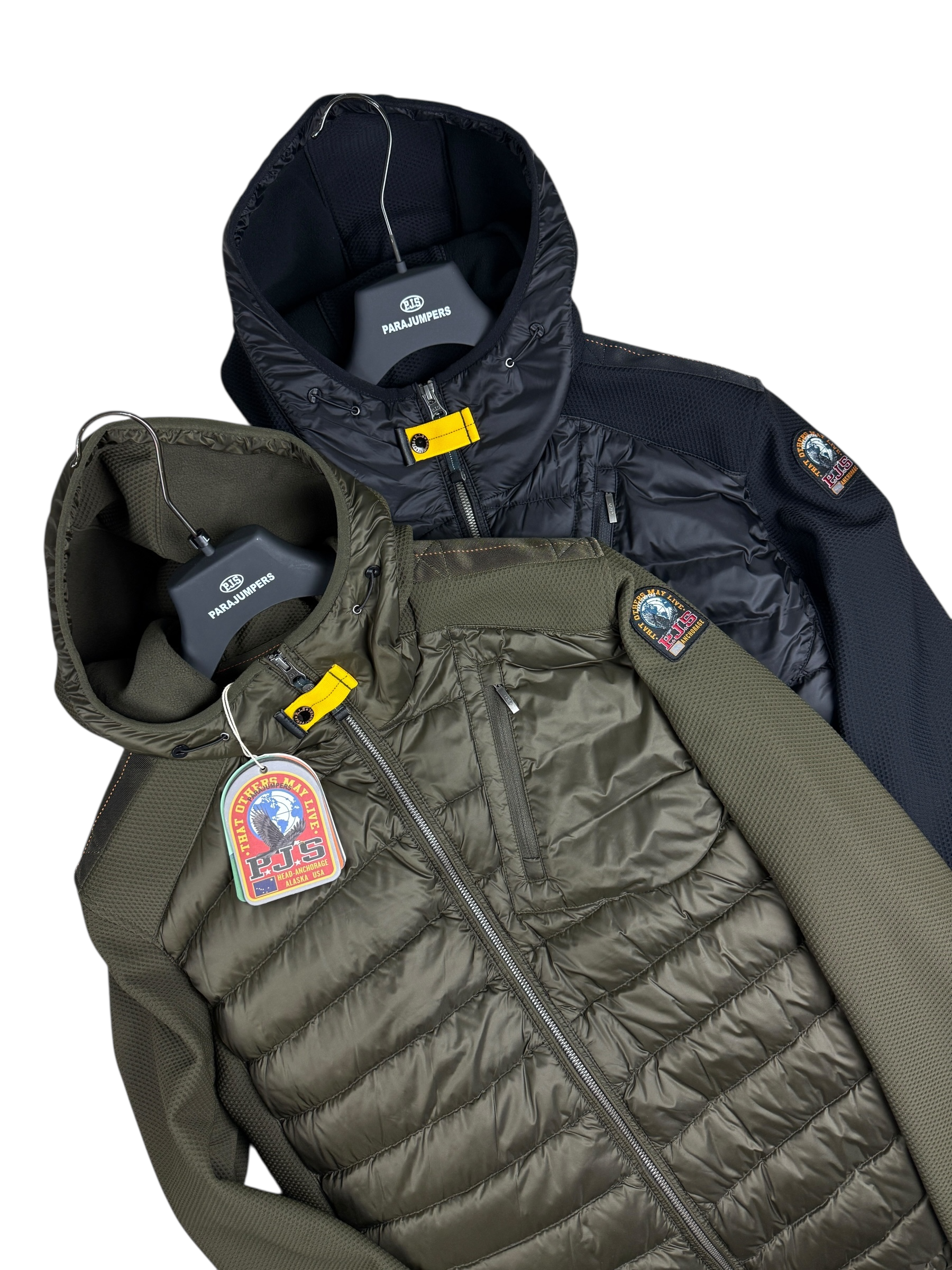 Veste Parajumpers kaki taille L - Logo et étiquette