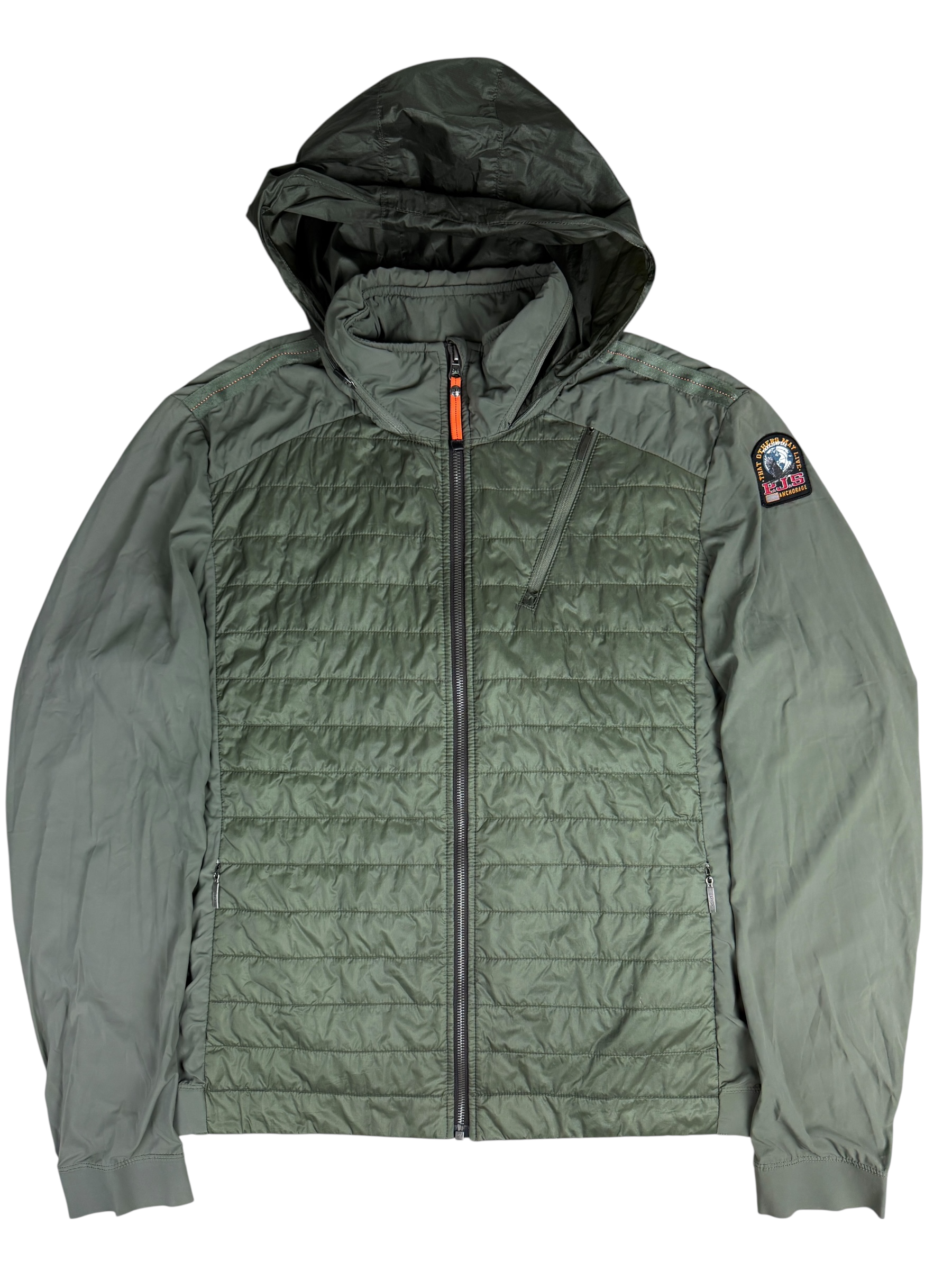 Veste Parajumpers kaki taille XL - Détail