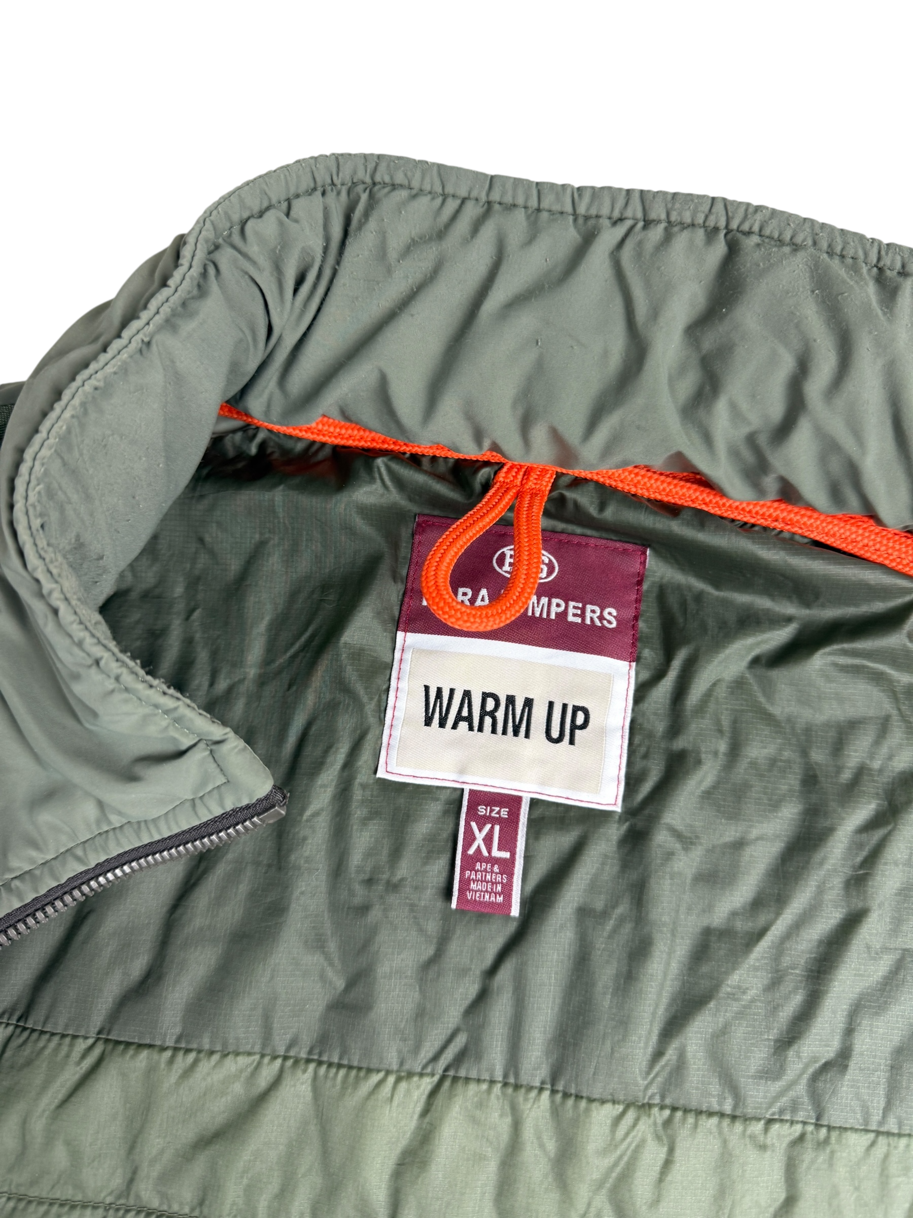 Veste Parajumpers kaki taille XL - Logo et étiquette