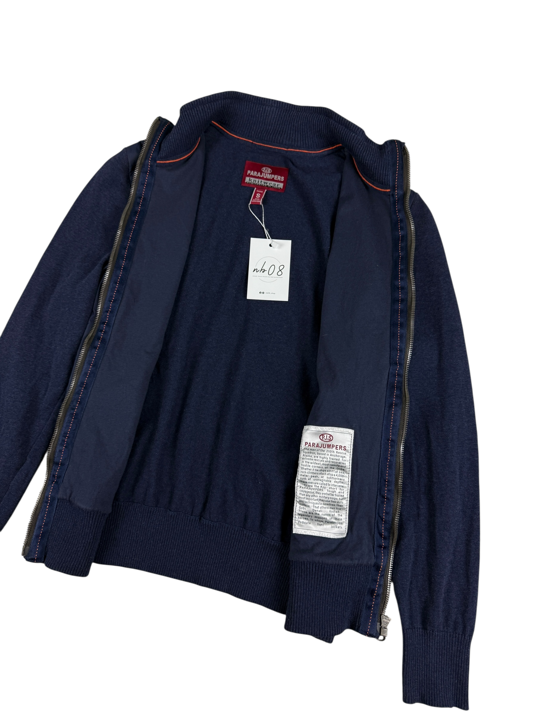 Veste Parajumpers marine taille S - Vue de dos