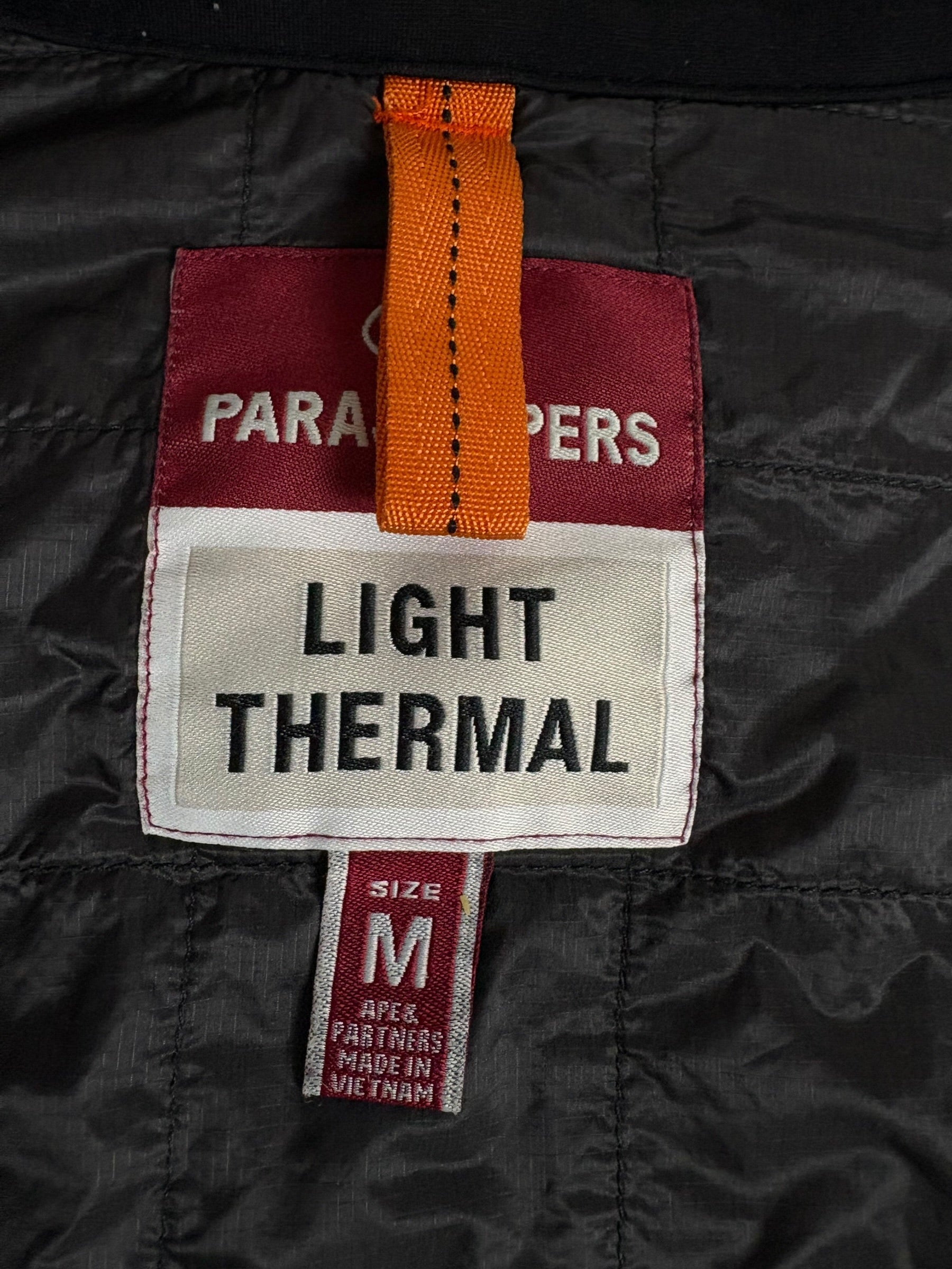 Veste Parajumpers noir taille M - Logo et étiquette