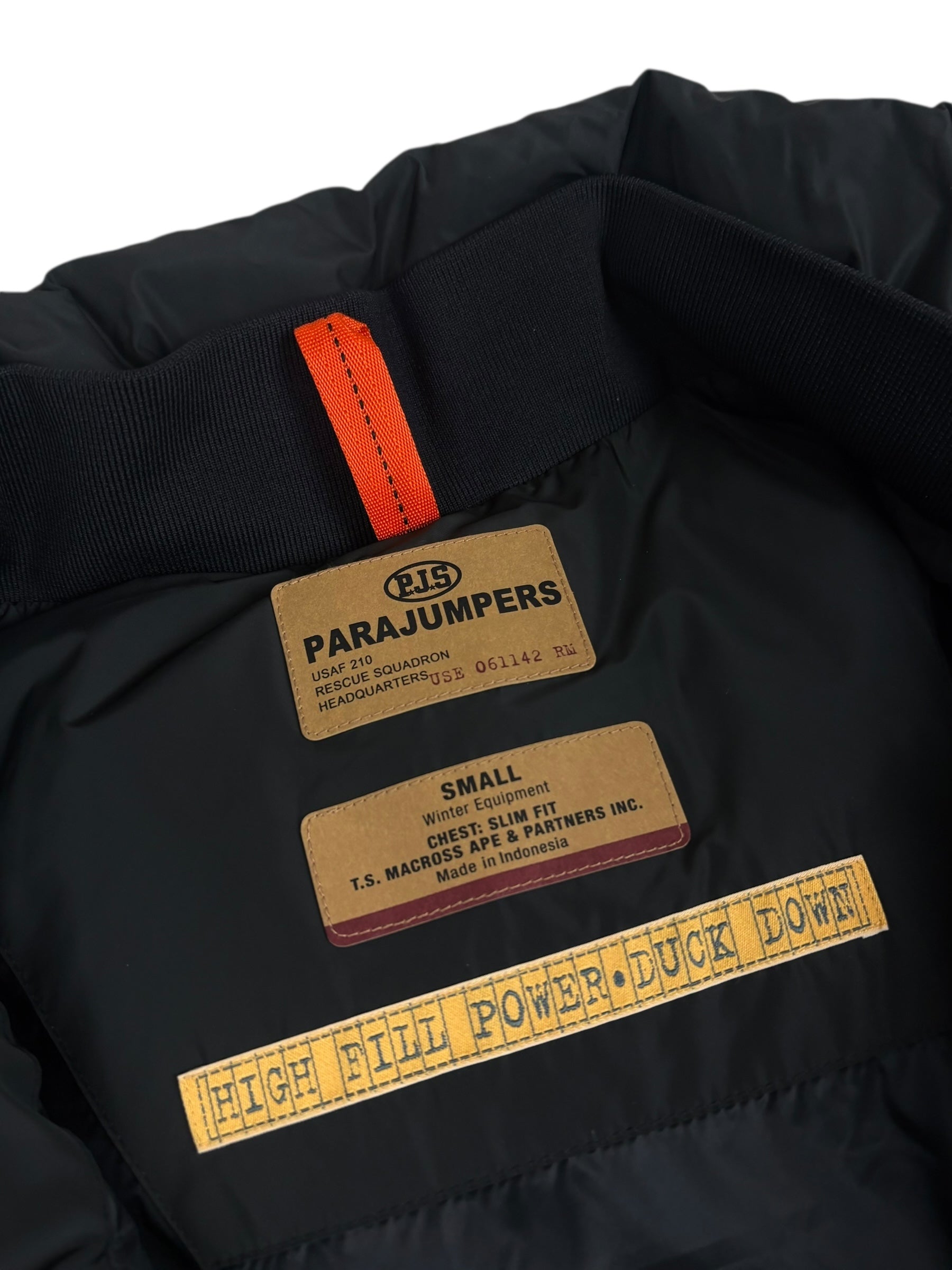 Veste Parajumpers noir taille S - Détail