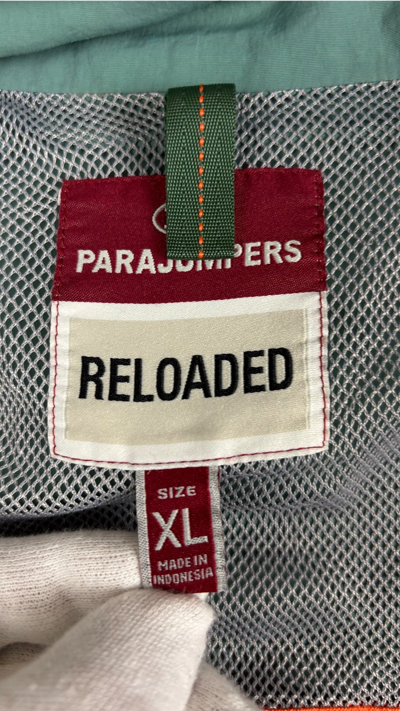Veste Parajumpers turquoise taille XL - Détail
