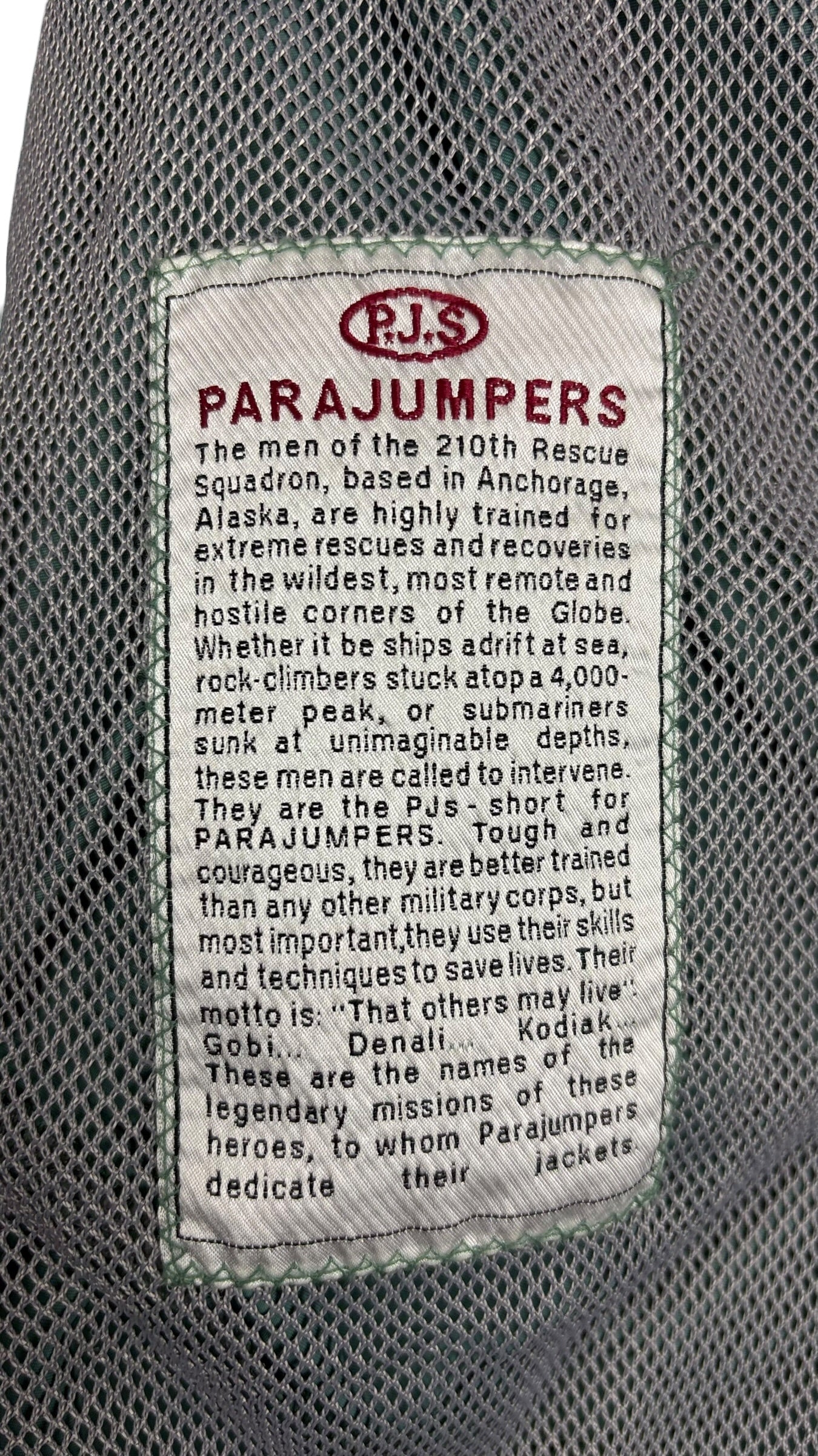 Veste Parajumpers turquoise taille XL - Logo et étiquette