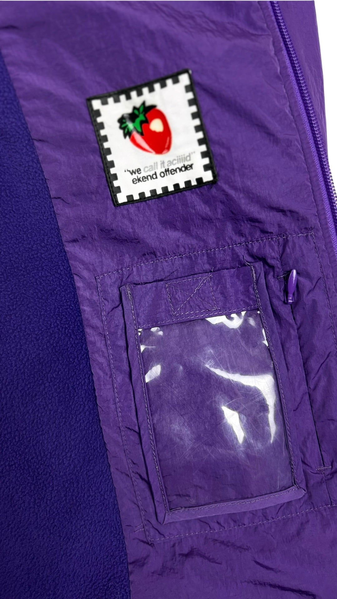 Veste Parajumpers violet taille L - Vue côté