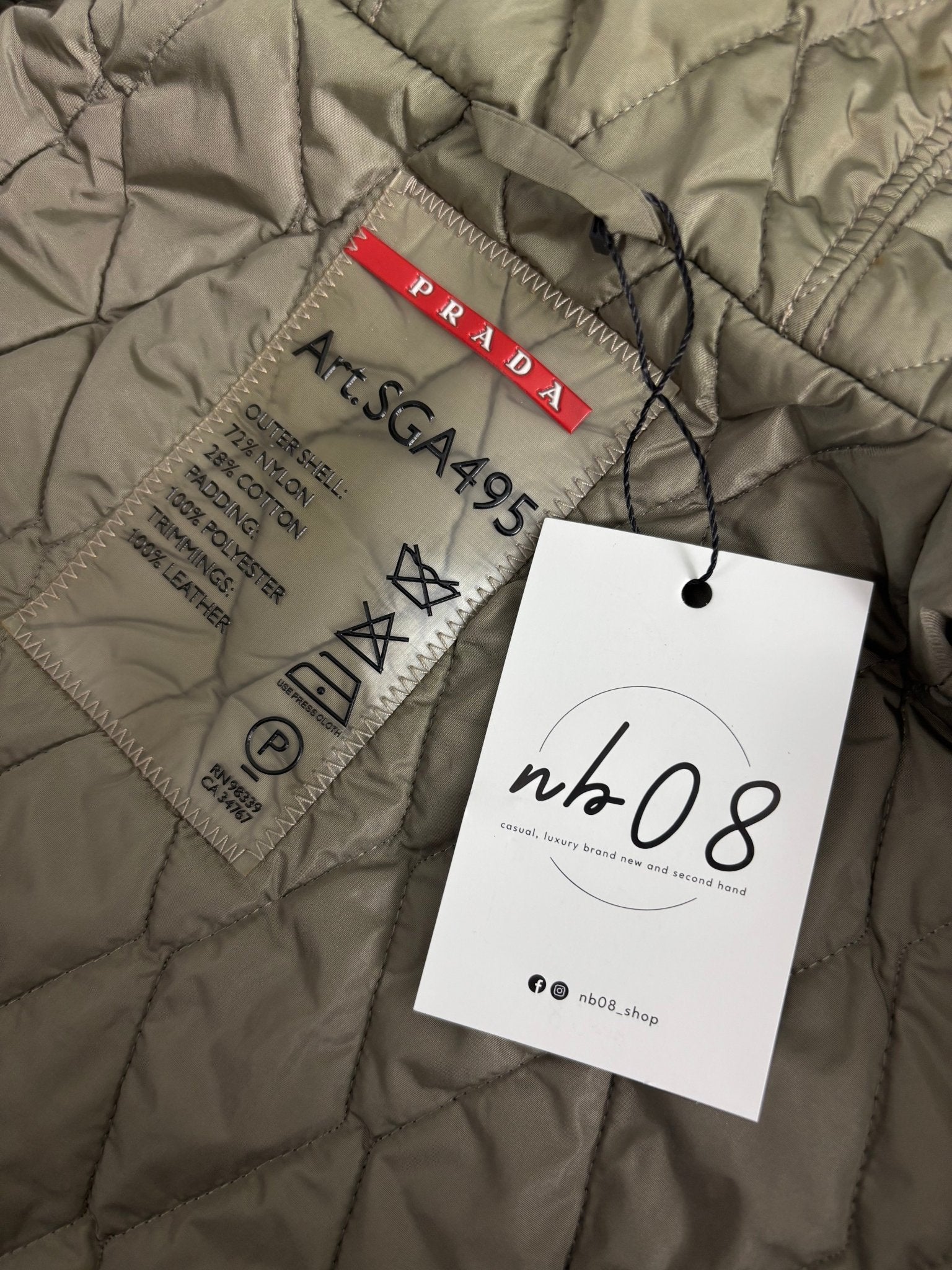 PARKA PRADA - NB08 SHOP