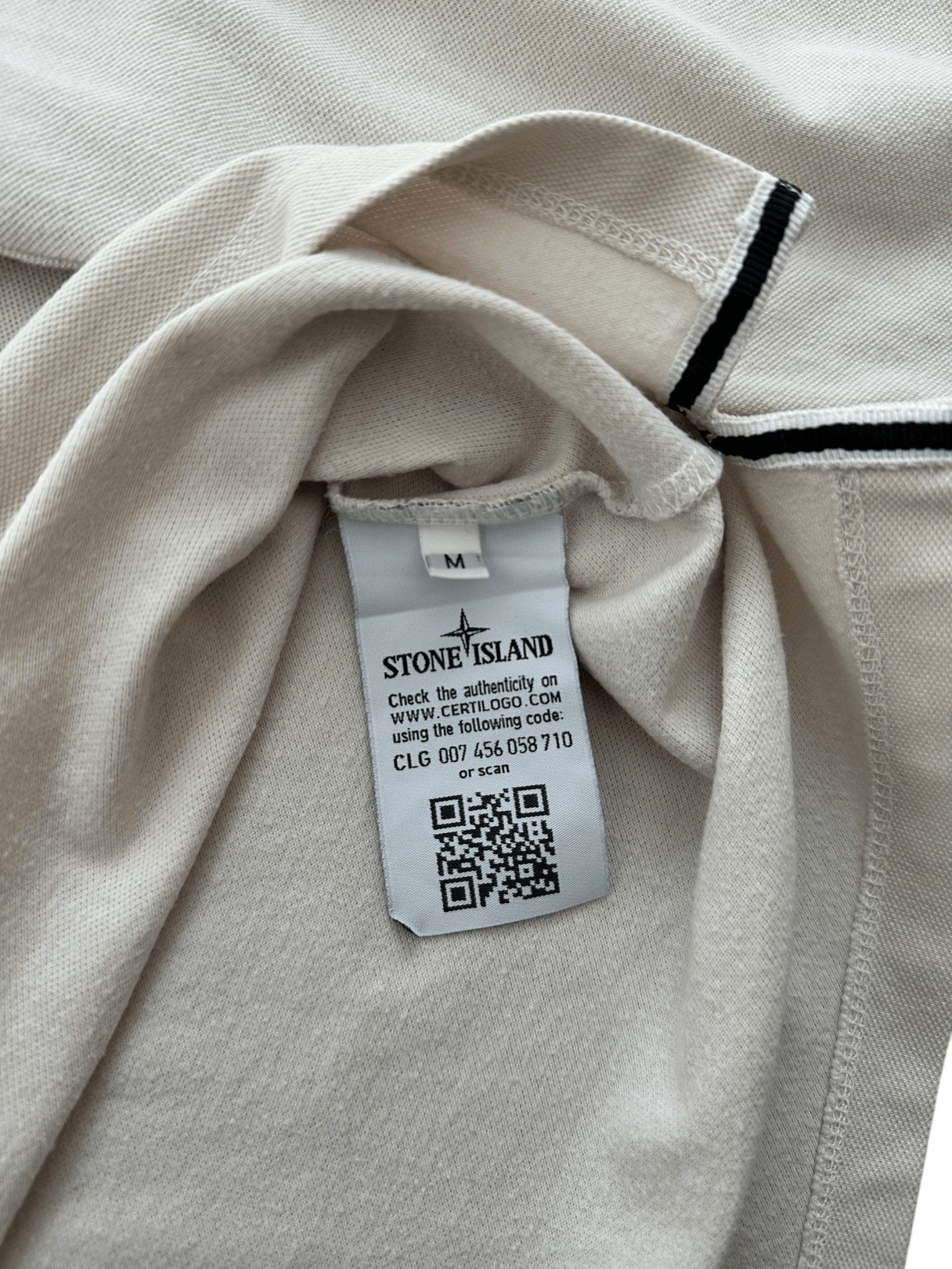POLO MANCHES LONGUES STONE ISLAND - NB08 SHOP