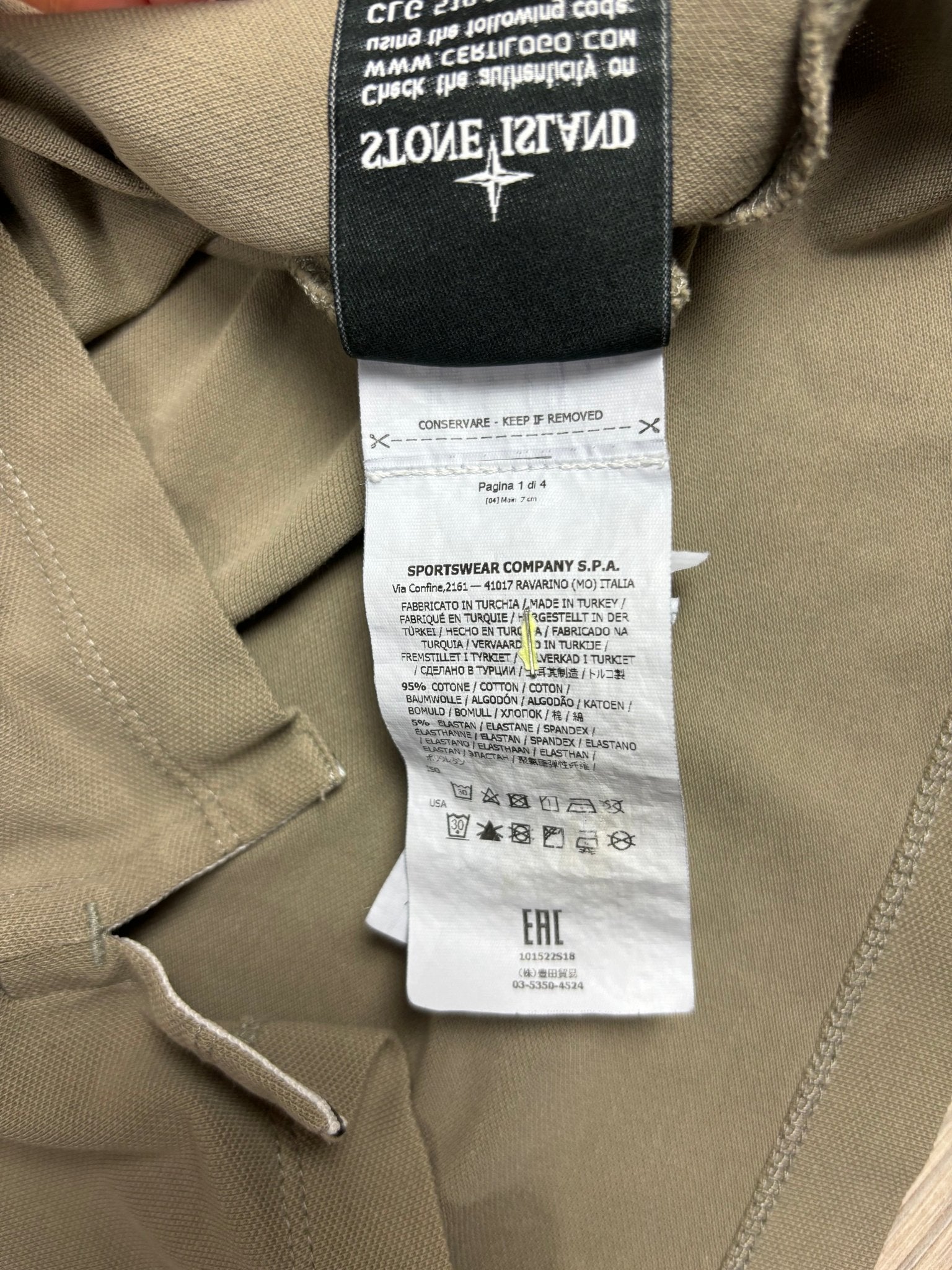 POLO STONE ISLAND - NB08 SHOP