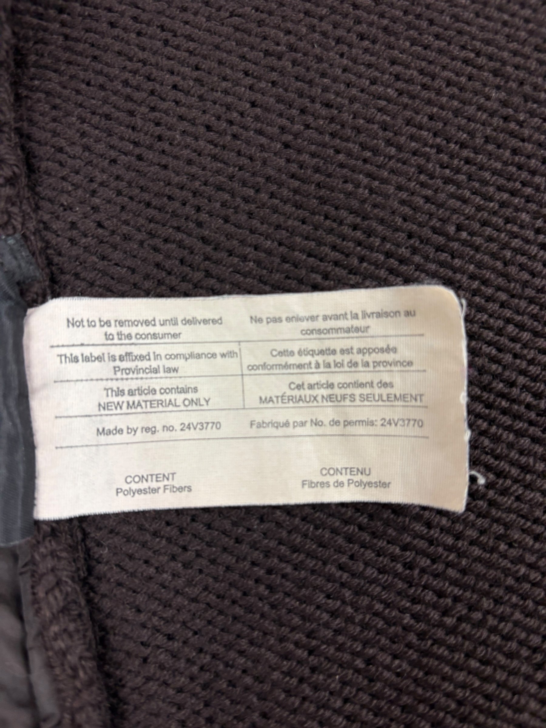 Cardigan PRADA marron taille S - Détail