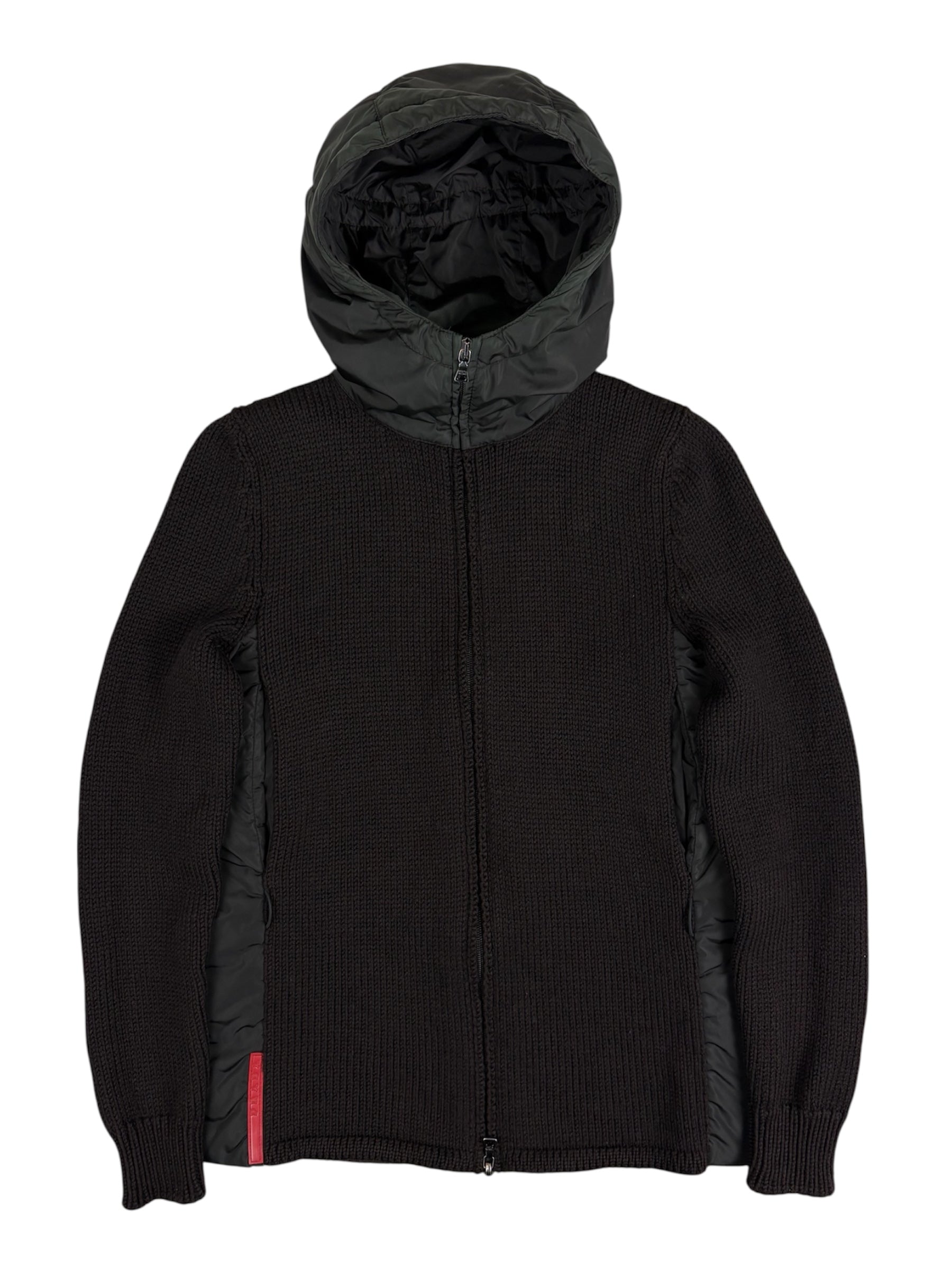 Cardigan PRADA marron taille S - Vue de face