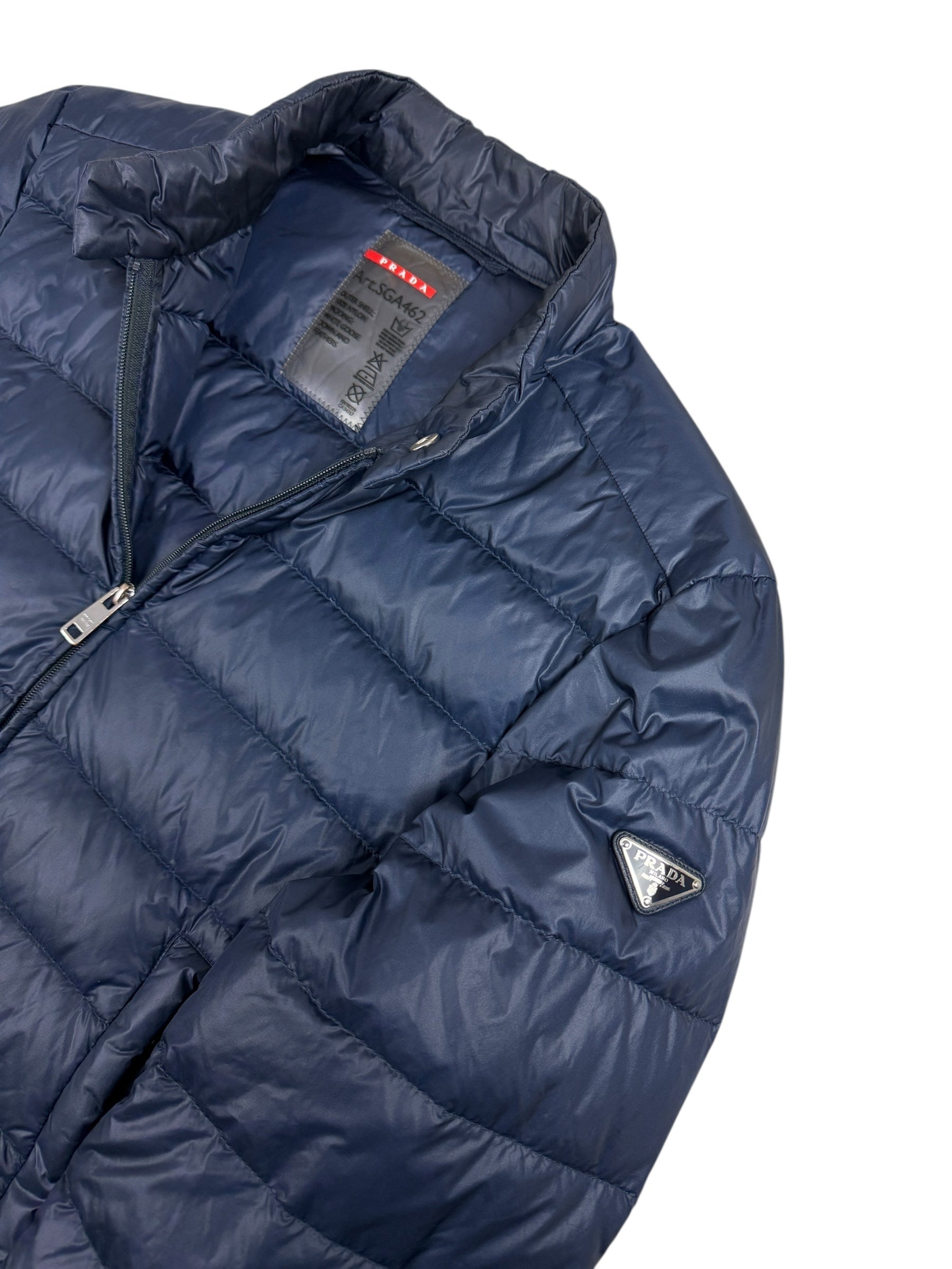 Doudoune Prada marine taille 48 - Vue de dos