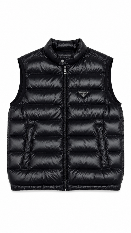 Gilet Doudoune Prada - Noir - Taille 48