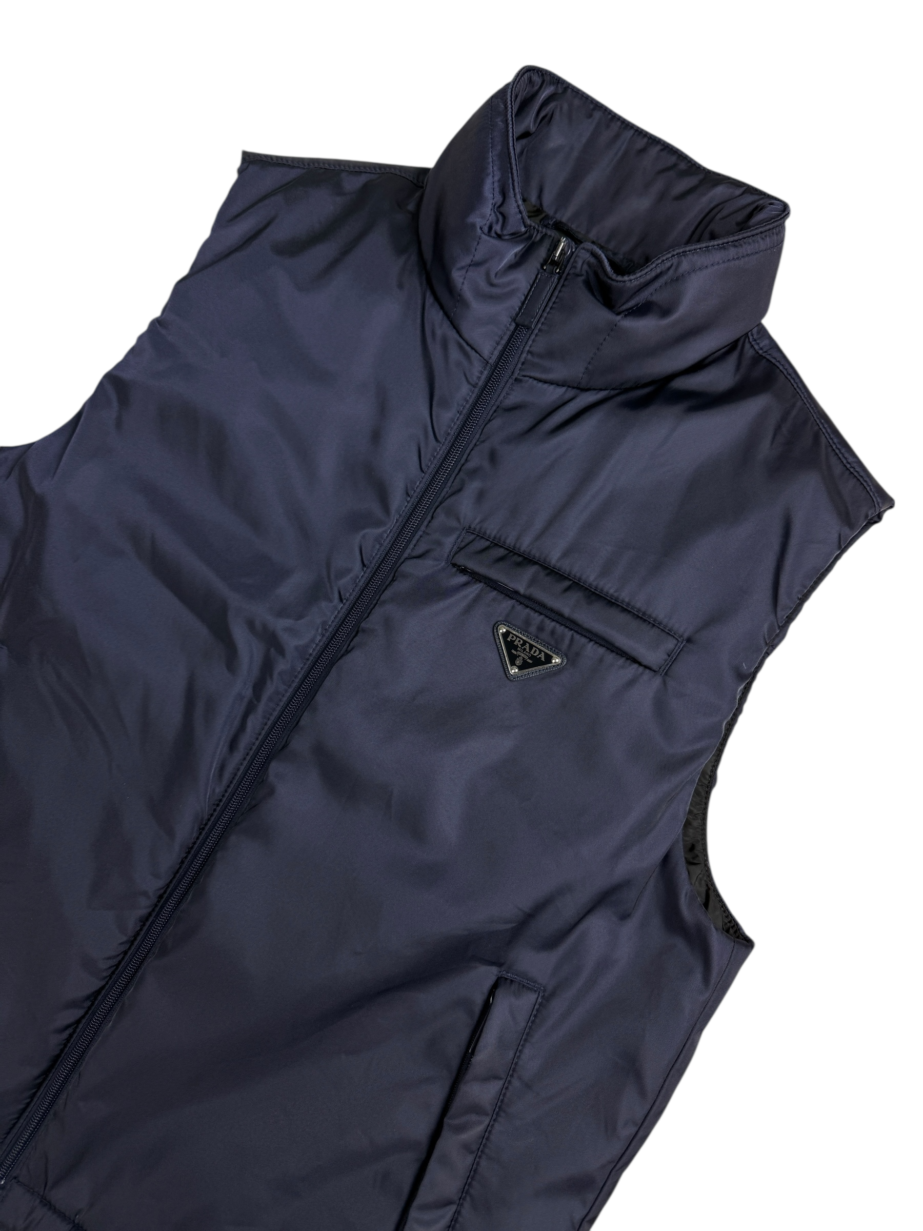 Gilet Prada marine taille M - Détail