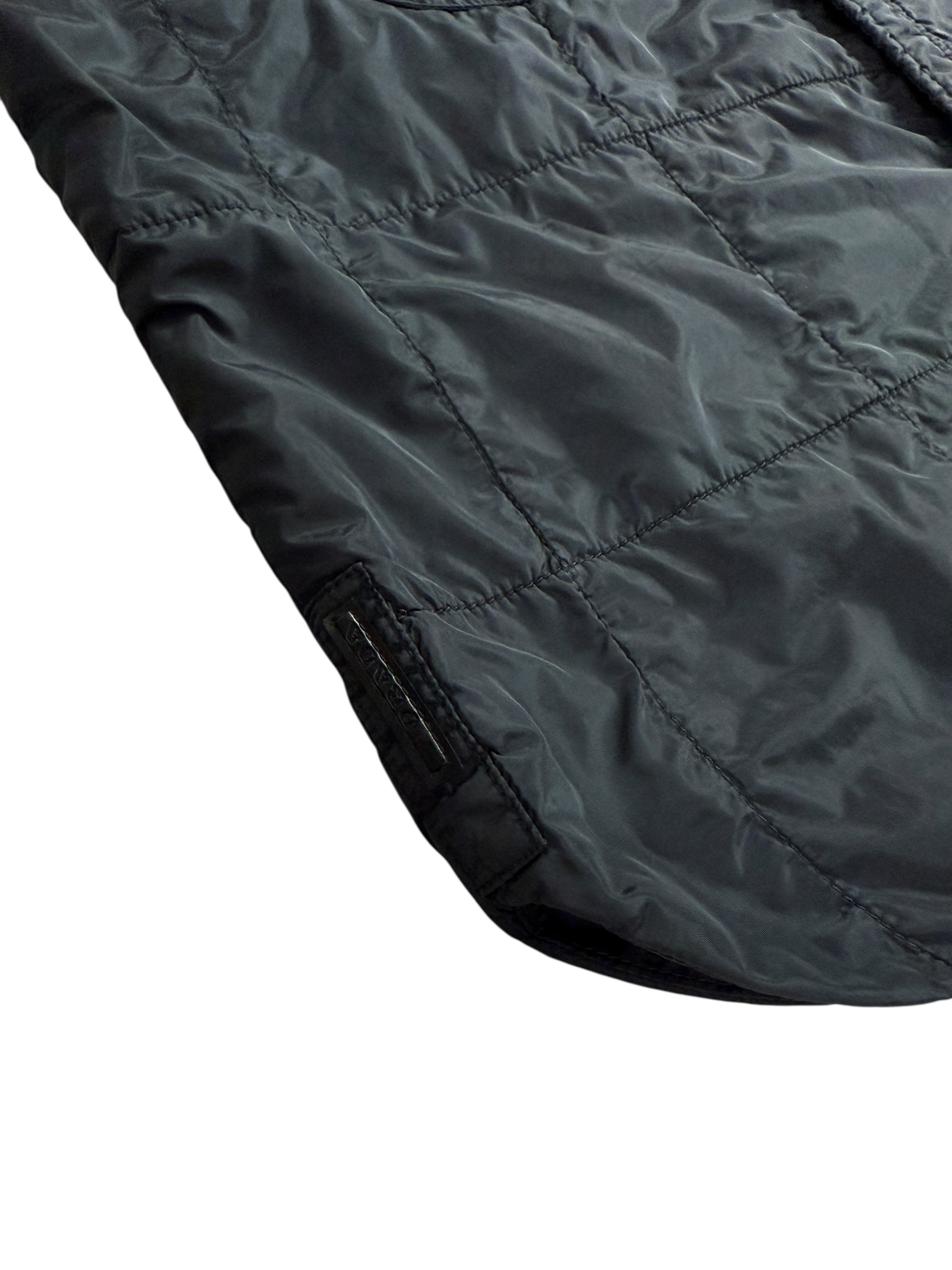 Gilet Prada noir taille L - Logo et étiquette