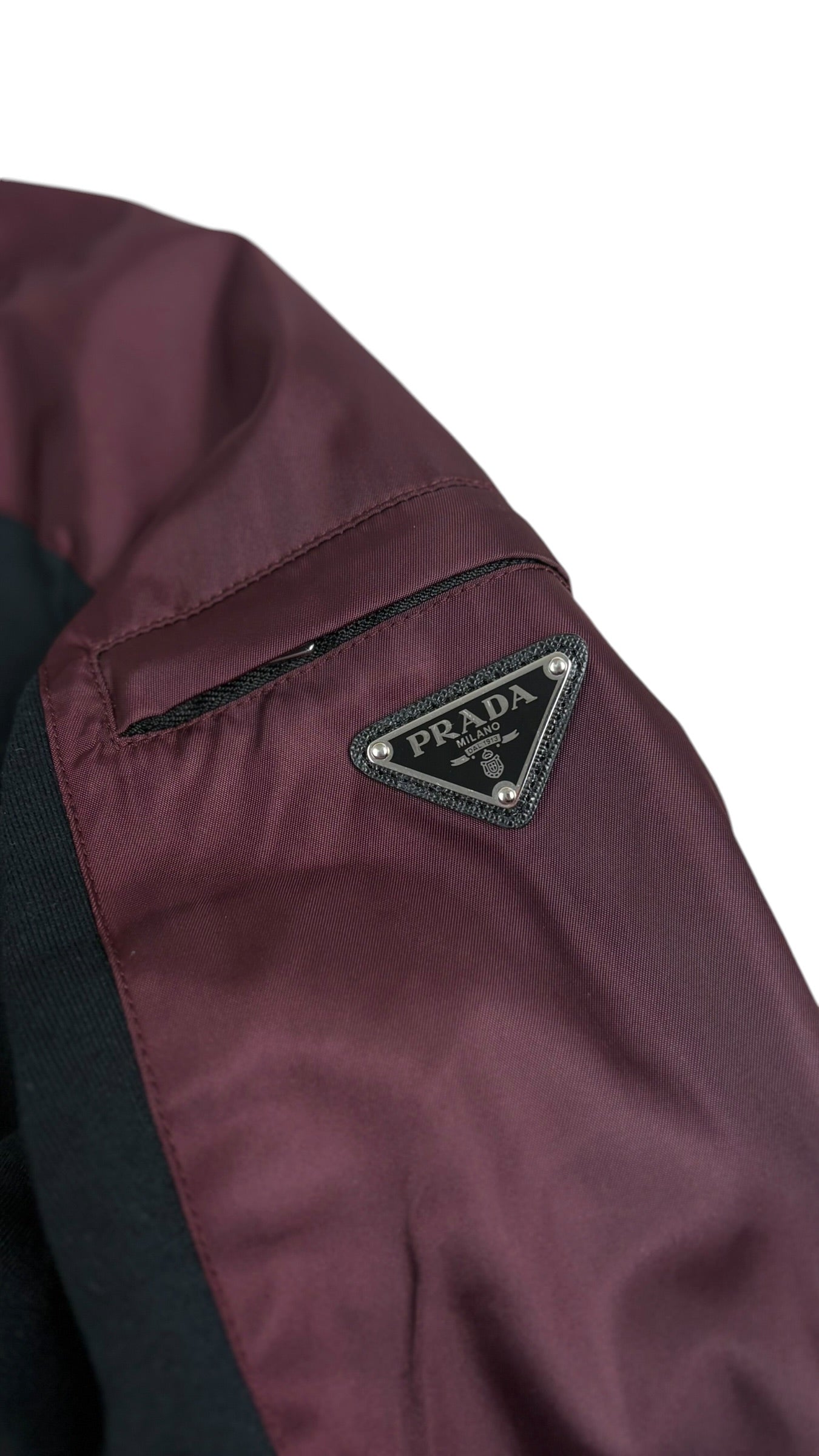 Gilet Prada noir taille M - Vue de dos