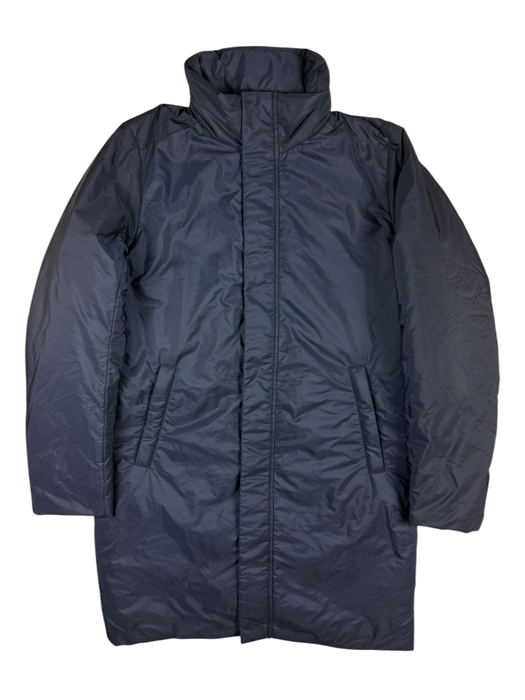 Parka PRADA marine taille M - Vue de face