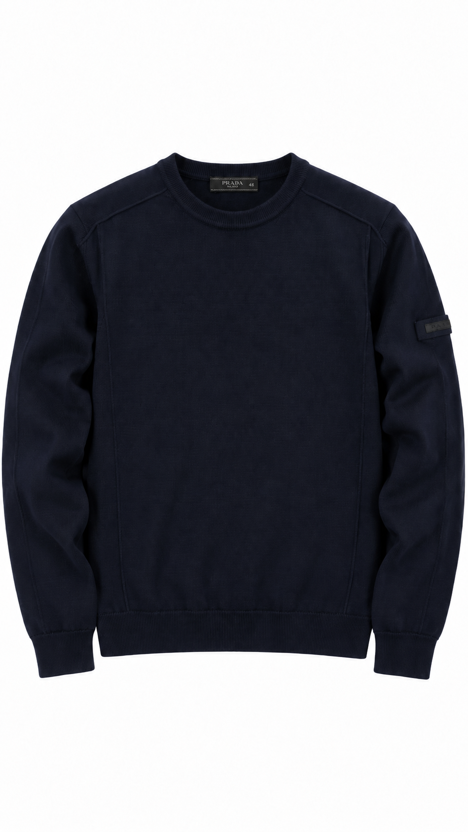 Pull en Laine Prada marine taille 48, seconde main authentifiée NB08 — vue 1