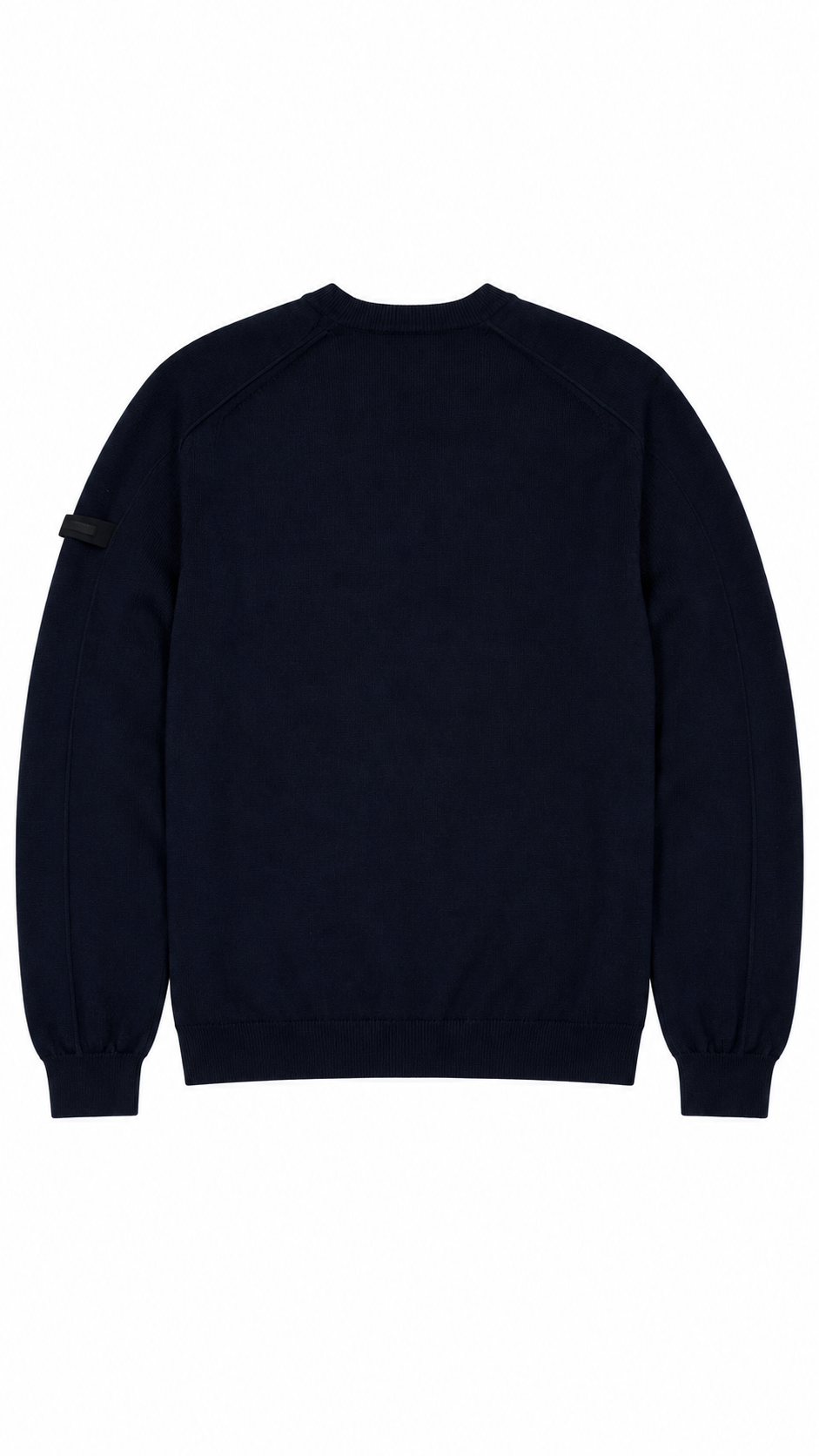 Pull en Laine Prada marine, vue de dos — vue 2