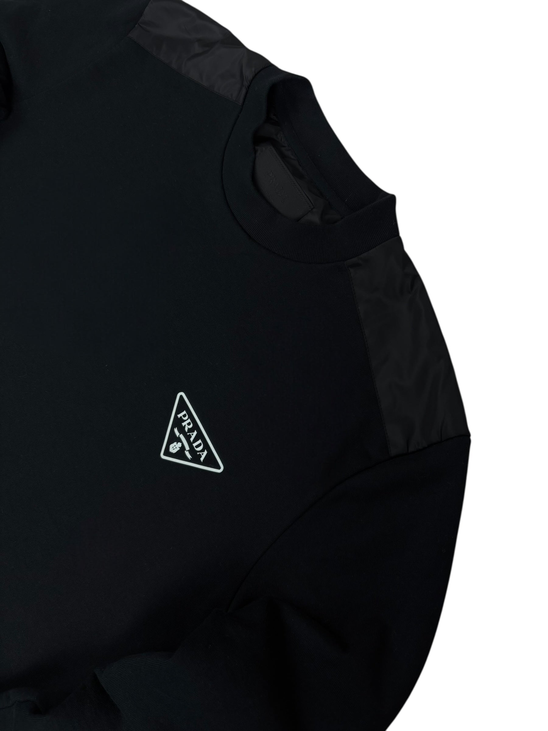 Sweat Prada noir taille XL - Vue de dos
