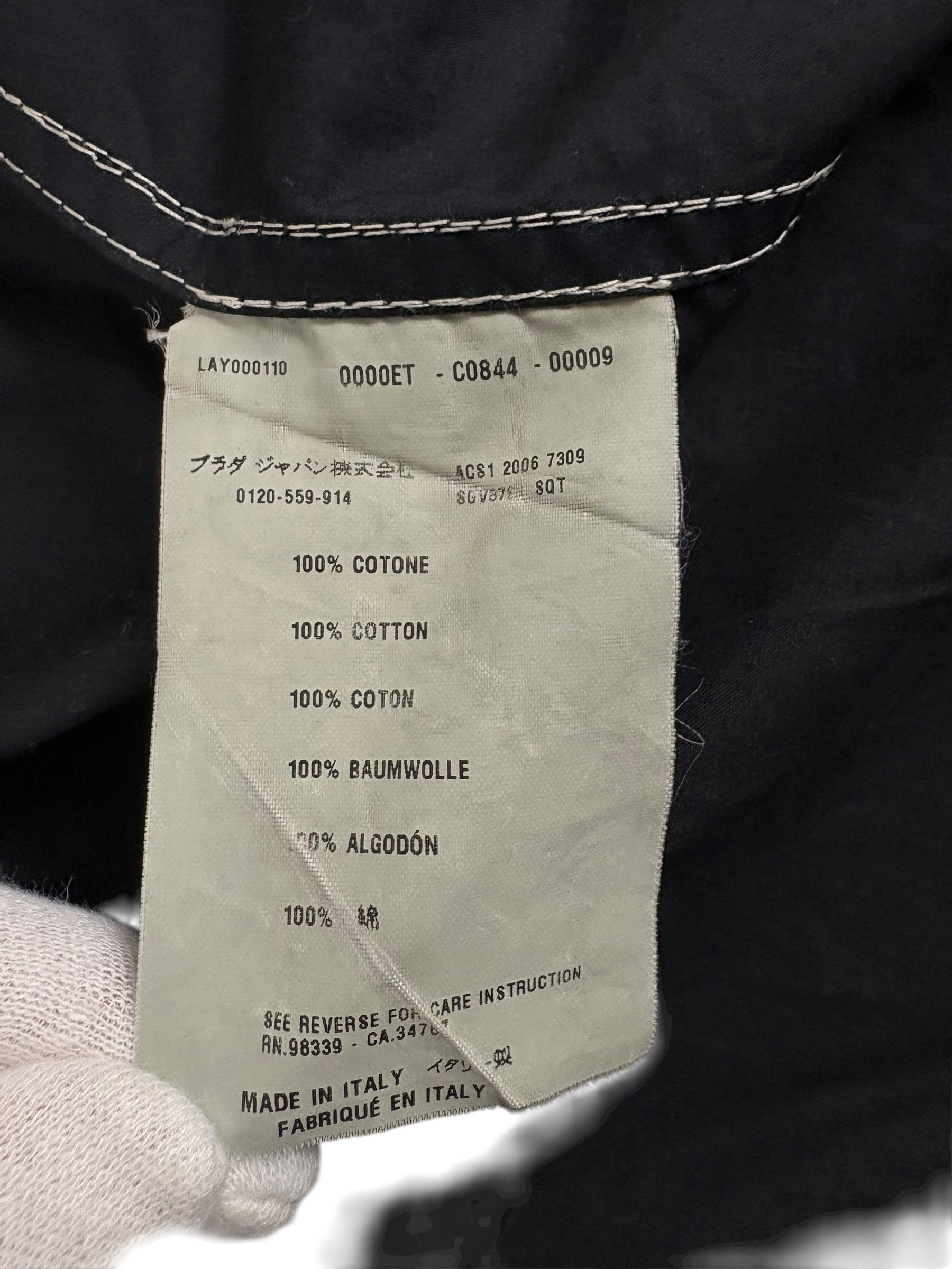 Trench Coat Prada noir taille 52 - Vue 6