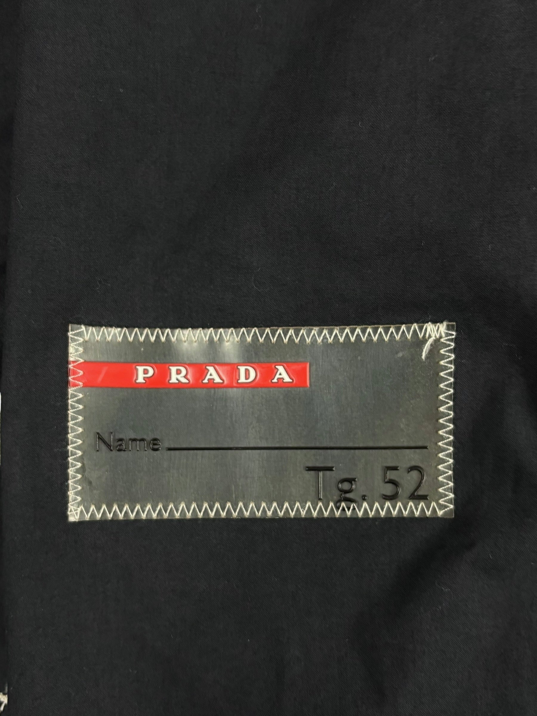 Trench Coat Prada noir taille 52 - Vue côté