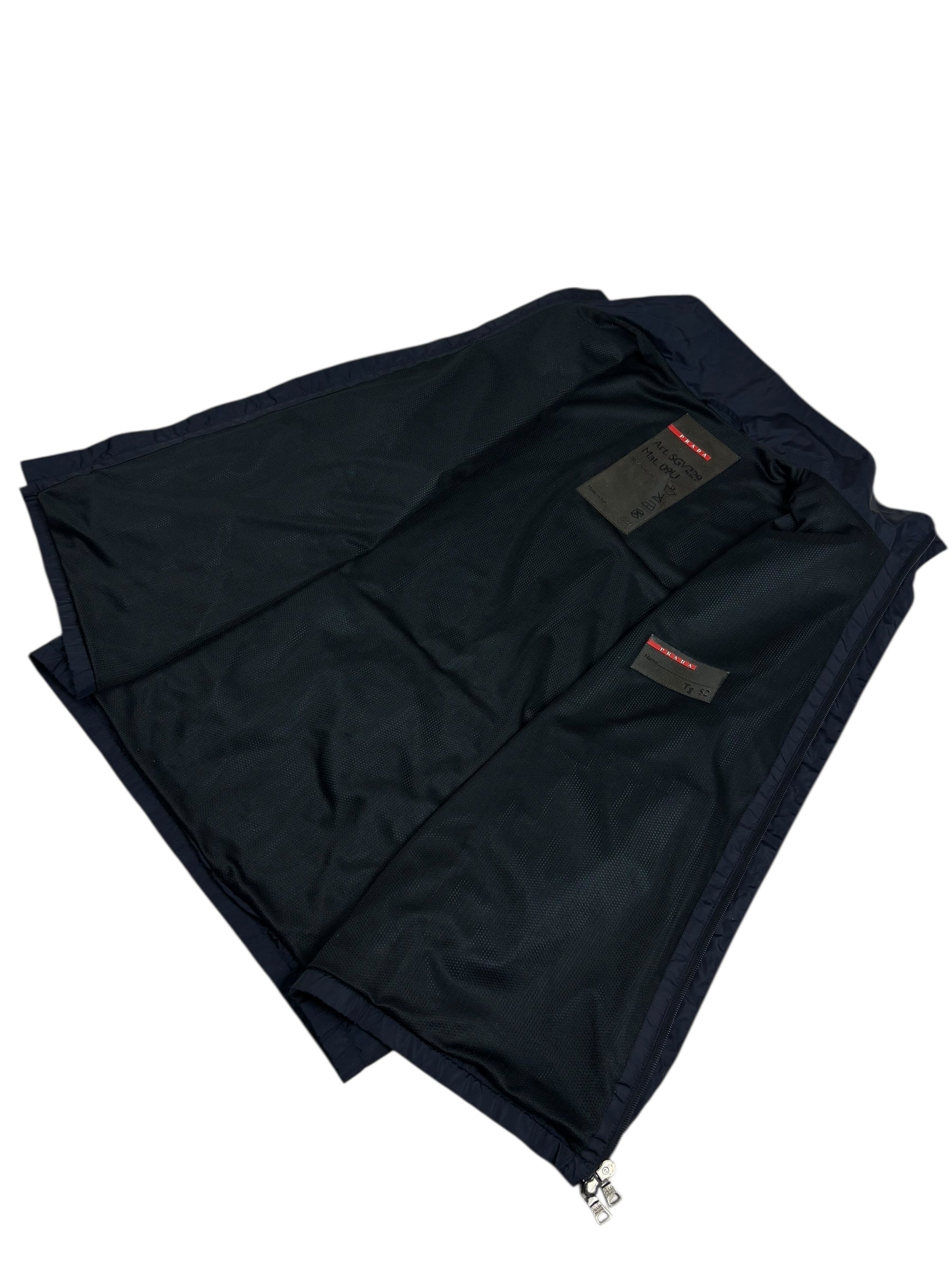 Veste Prada marine taille 52 - Vue côté
