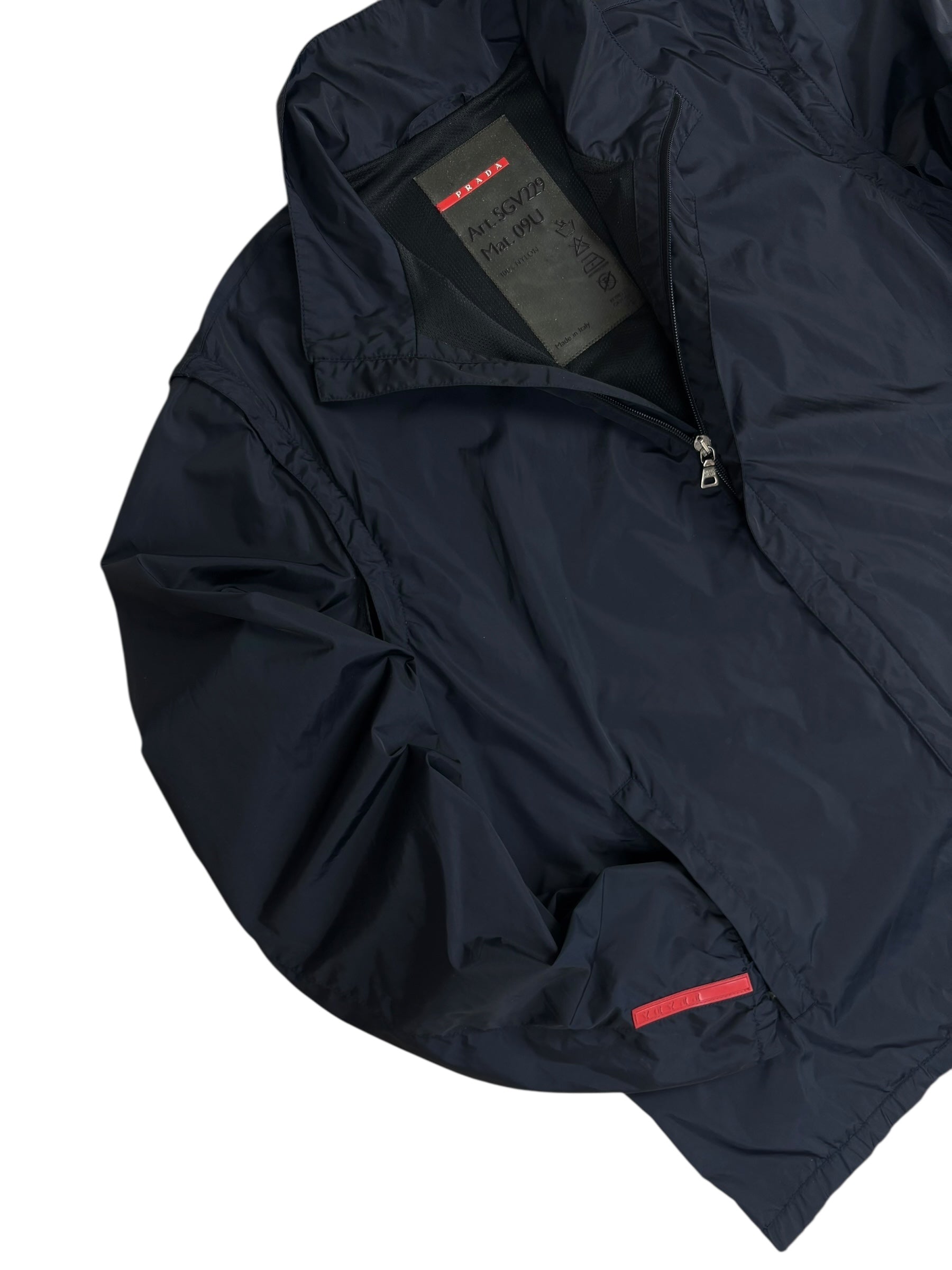 Veste Prada marine taille 52 - Vue de dos