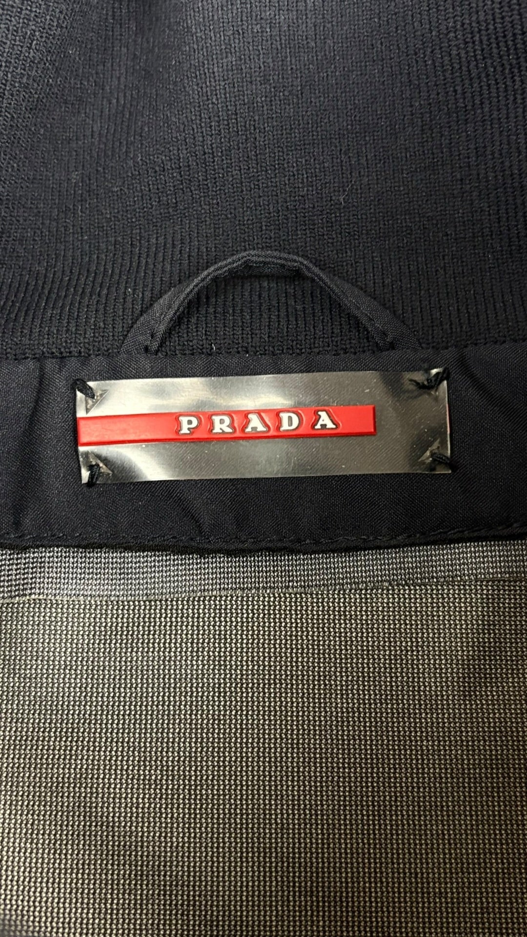 Veste Prada marine taille 54 - Détail