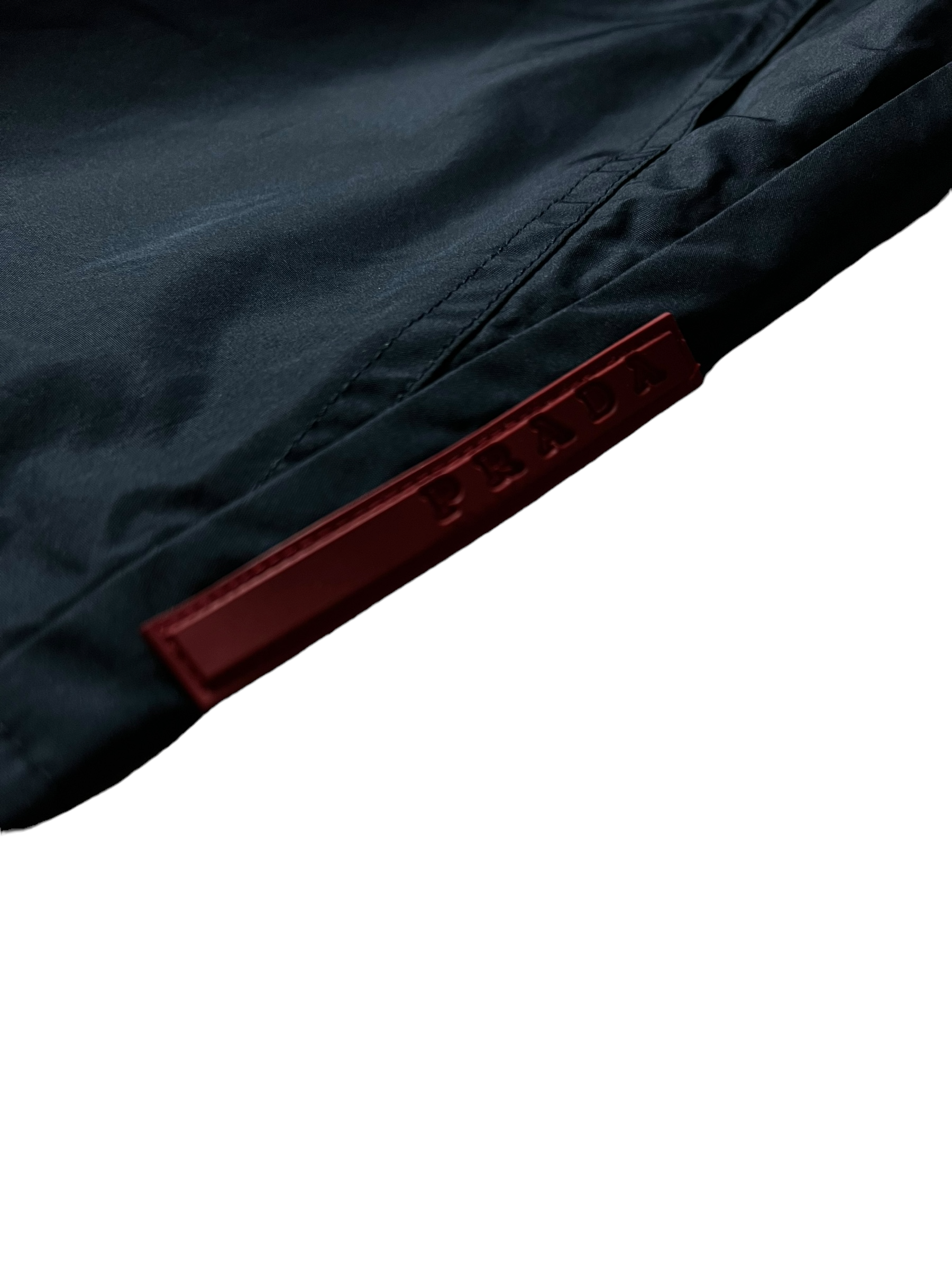 Veste Prada noir / blanc taille L - Détail