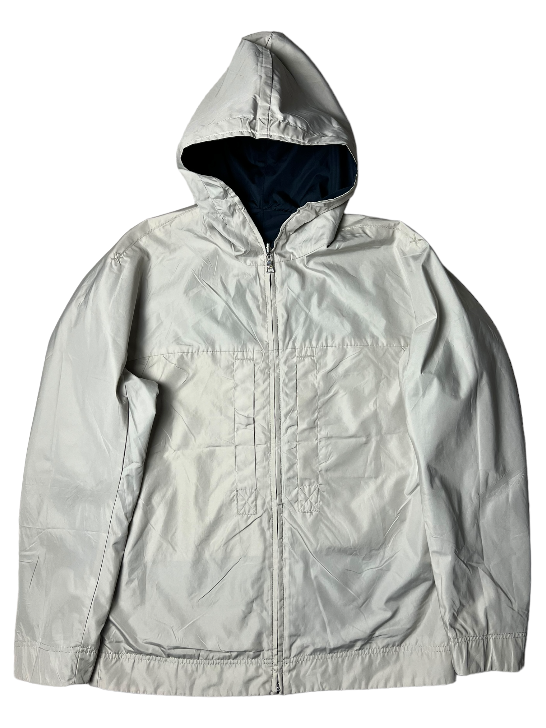Veste Prada noir / blanc taille L - Vue de dos