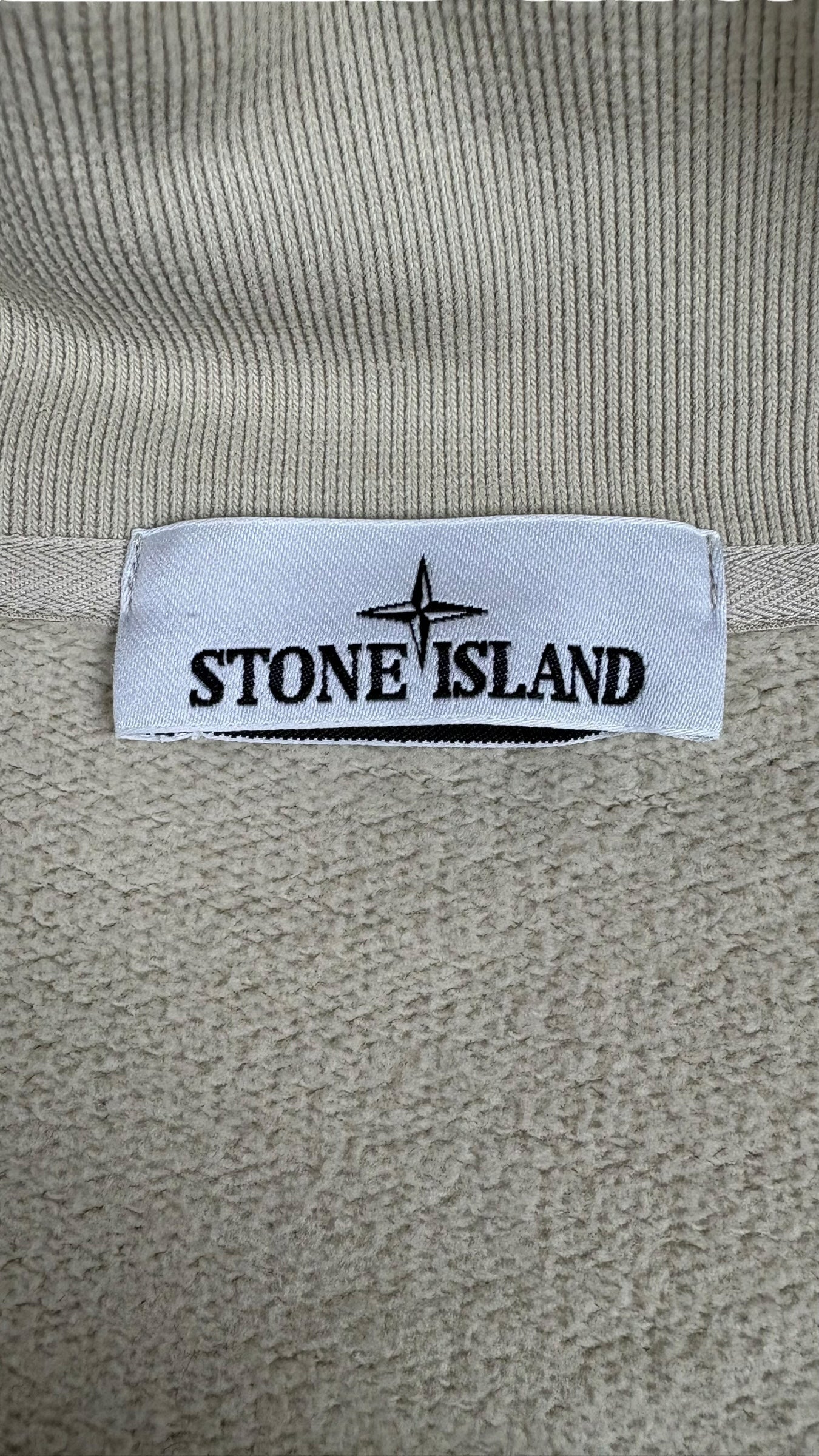 Pull Carzip Stone Island crème taille XXL - vue 3/4