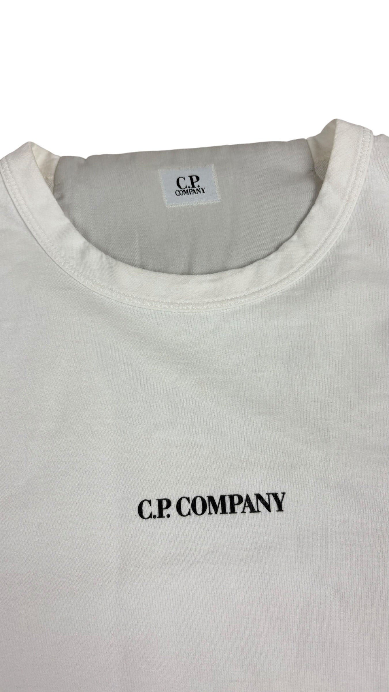 Pull C.P Company blanc taille L - vue 2/4